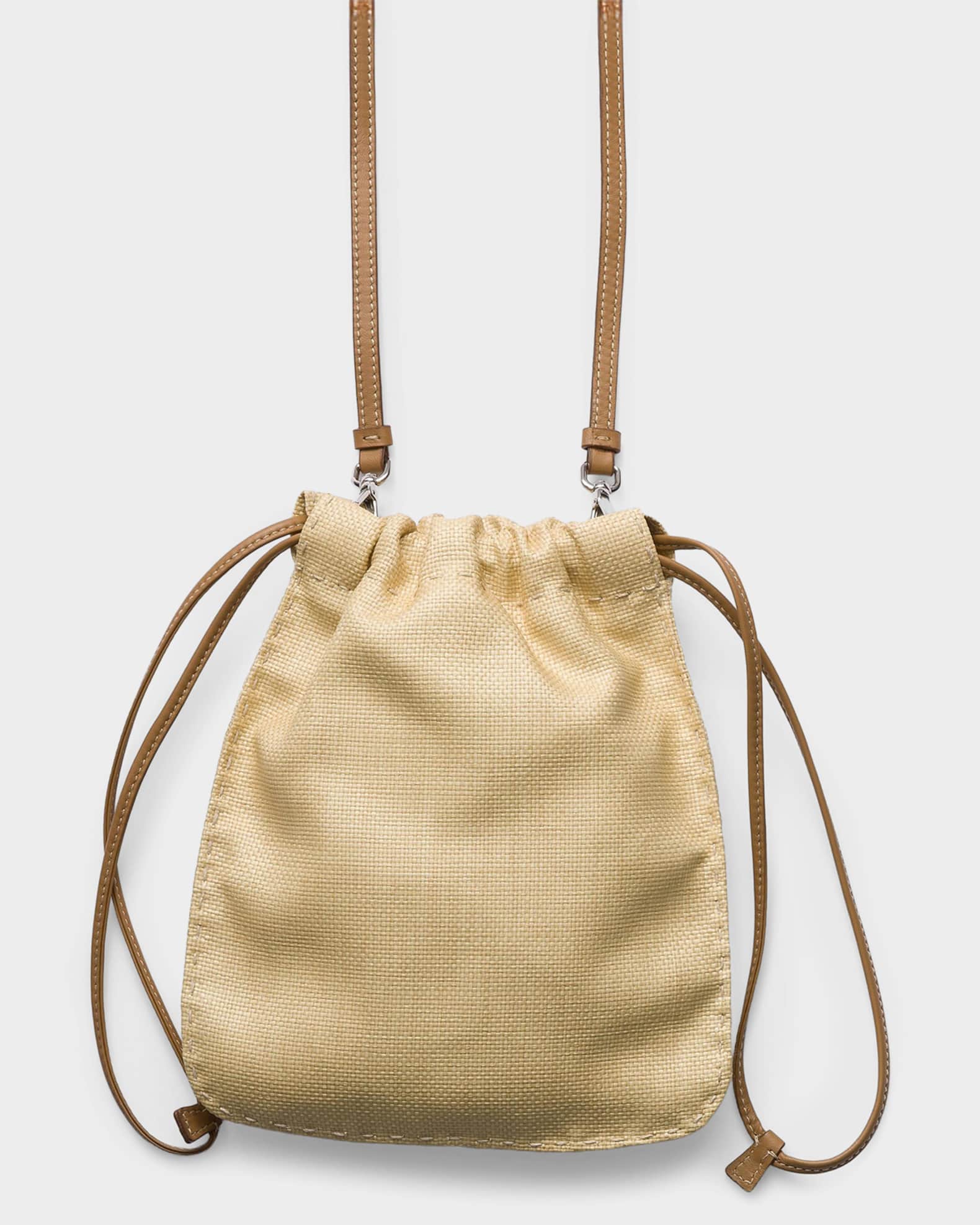 Prada Embroidered Canvas Smartphone Case | Neiman Marcus