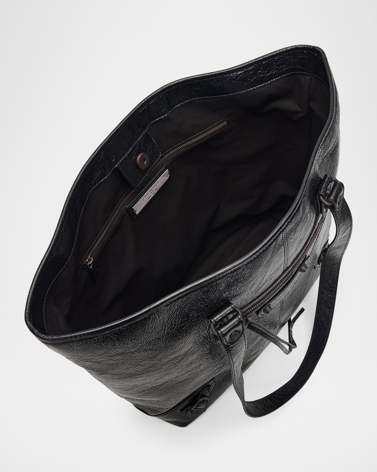 Balenciaga Men's Le City Cabas Tote Bag in Arena Lambskin | Neiman