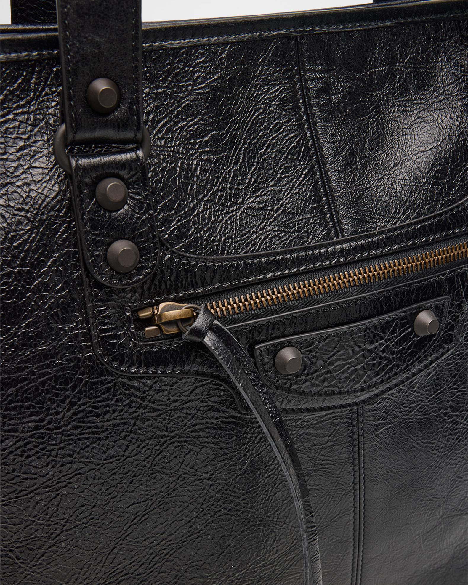 Balenciaga Men's Le City Cabas Tote Bag in Arena Lambskin | Neiman