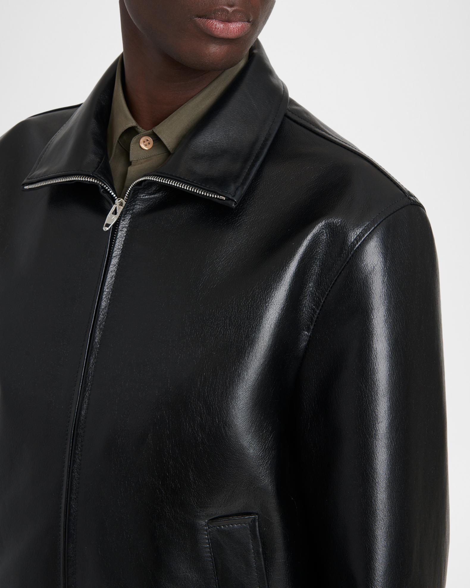 Valentino Garavani Leather Jacket | Neiman Marcus