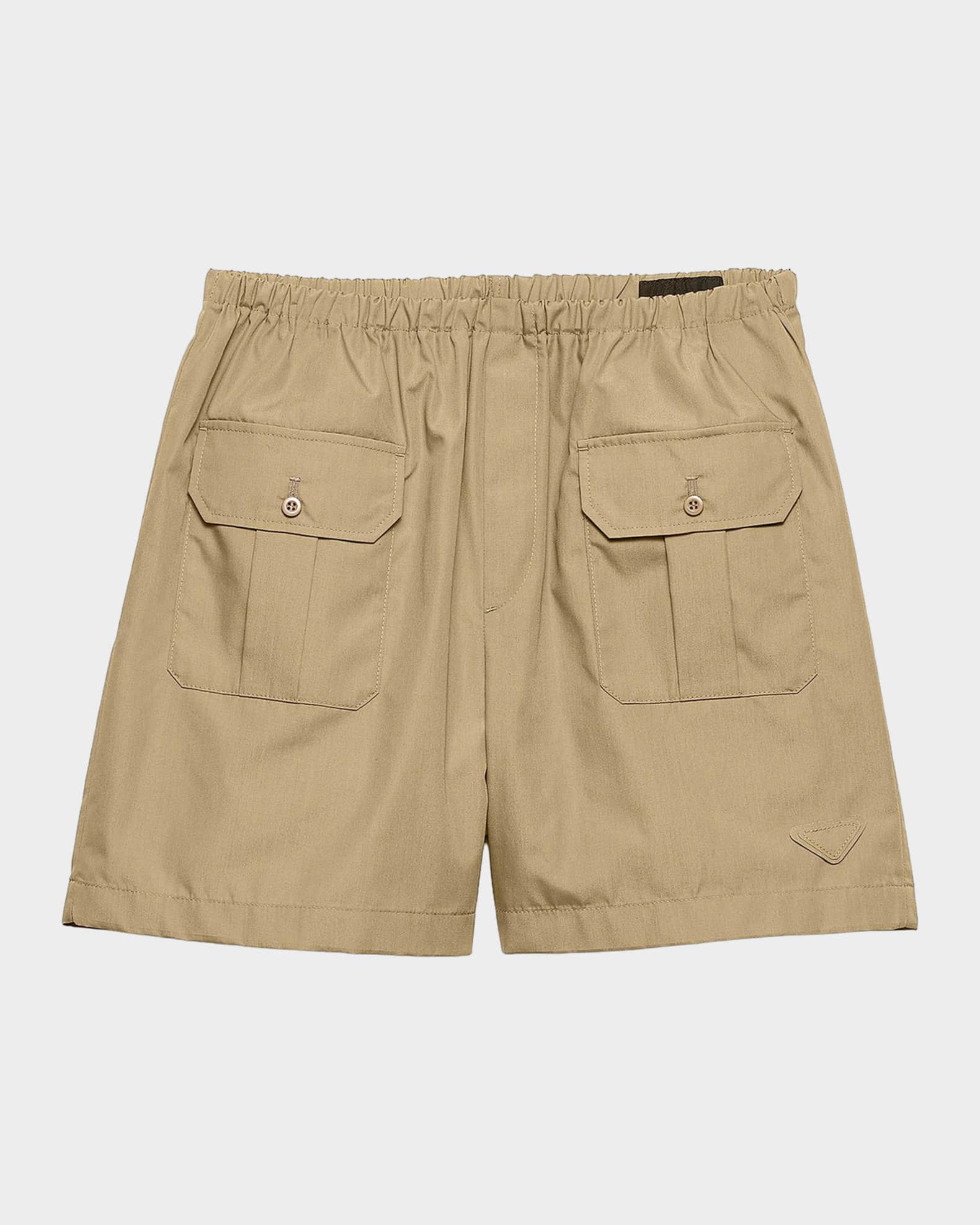 PRADA 24ss コットンショートパンツ Prada Men's Cotton Poplin Bermuda Shorts | Neiman Marcus