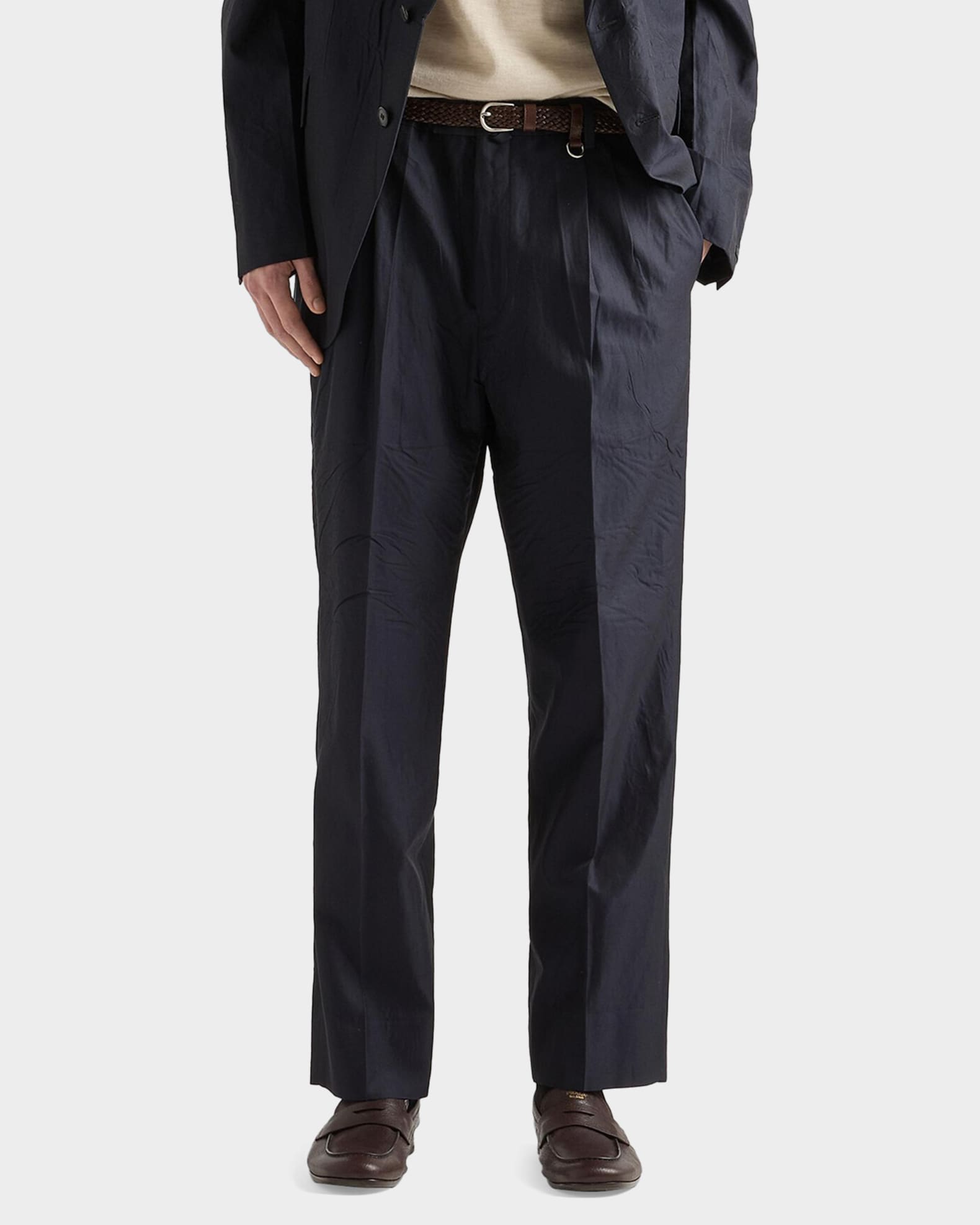 パンツ PRADA 23AW Cotton and Silk pants Prada Men's Cotton and Silk Pants | Neiman Marcus