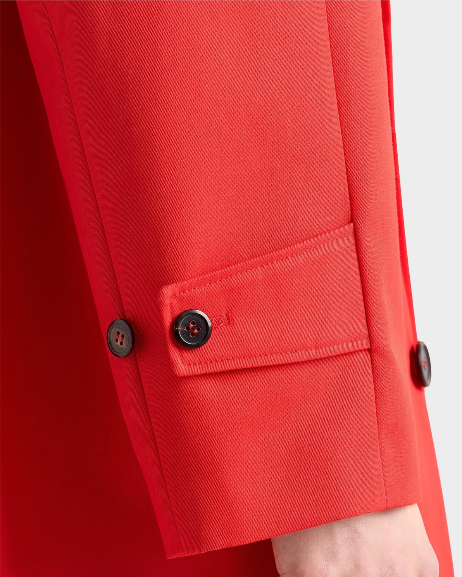 Prada Men's Technical Gabardine Mid-Length Trench Coat | Neiman Marcus