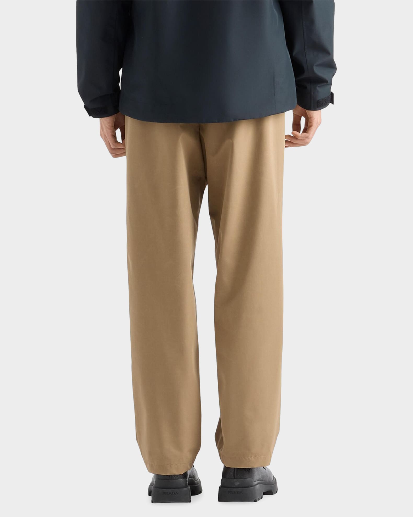 パンツ Archive PRADA wide slacks Prada Men's Technical Fabric Wide-Leg Pants | Neiman Marcus