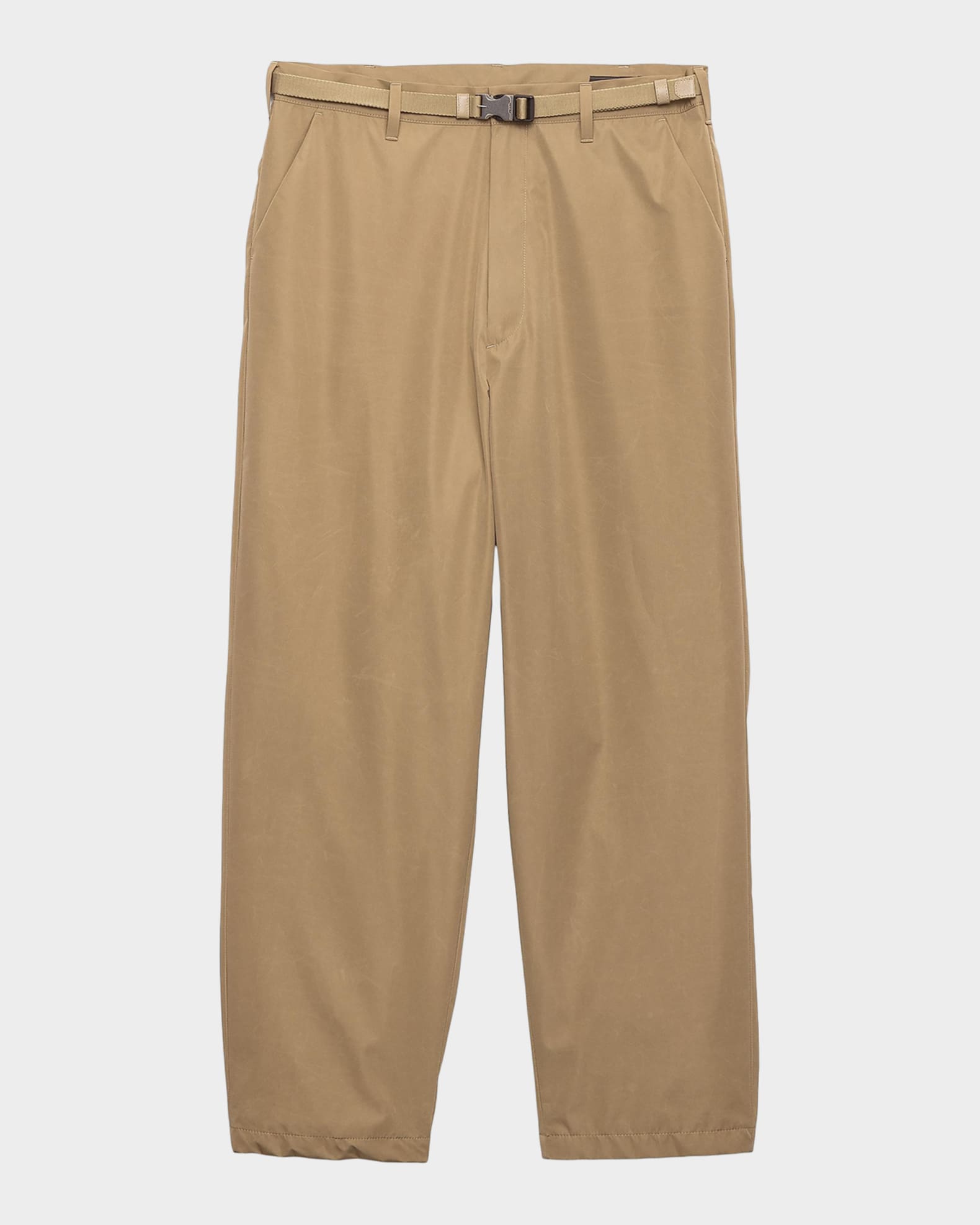 パンツ Archive PRADA wide slacks Prada Men's Technical Fabric Wide-Leg Pants | Neiman Marcus