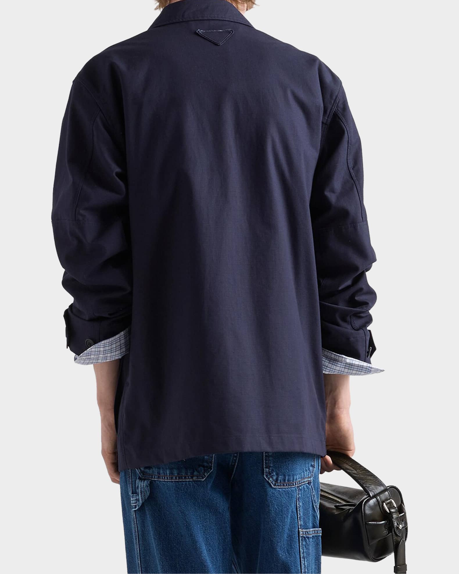 Prada Men's Cotton Safari Jacket | Neiman Marcus