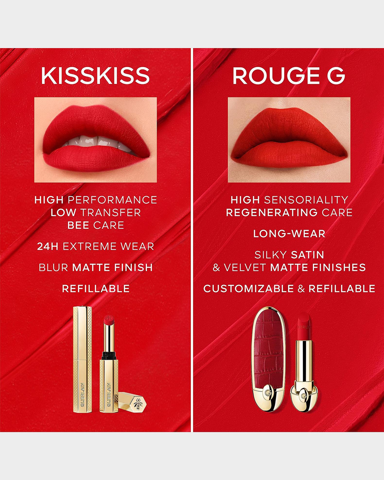 【未使用福袋品】GUERLAIN Kiss Kiss リップ 口紅 18本セット GUERLAIN KissKiss Honey-Infused Lipstick | Neiman Marcus