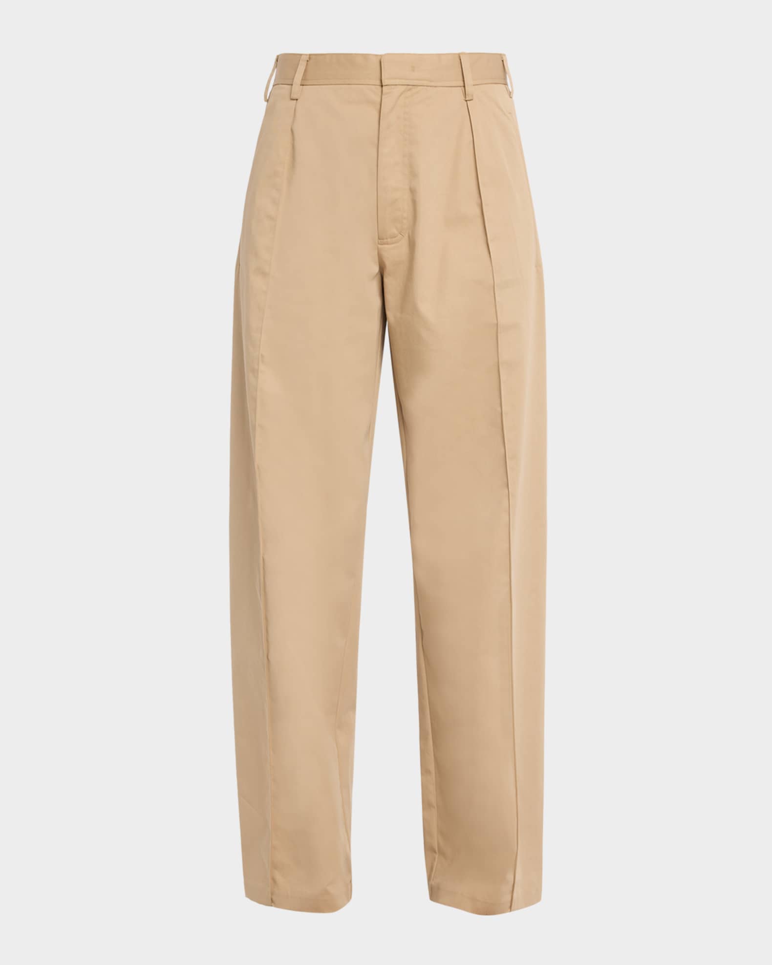 Co Cotton Twill Straight-Leg Utility Pants | Neiman Marcus