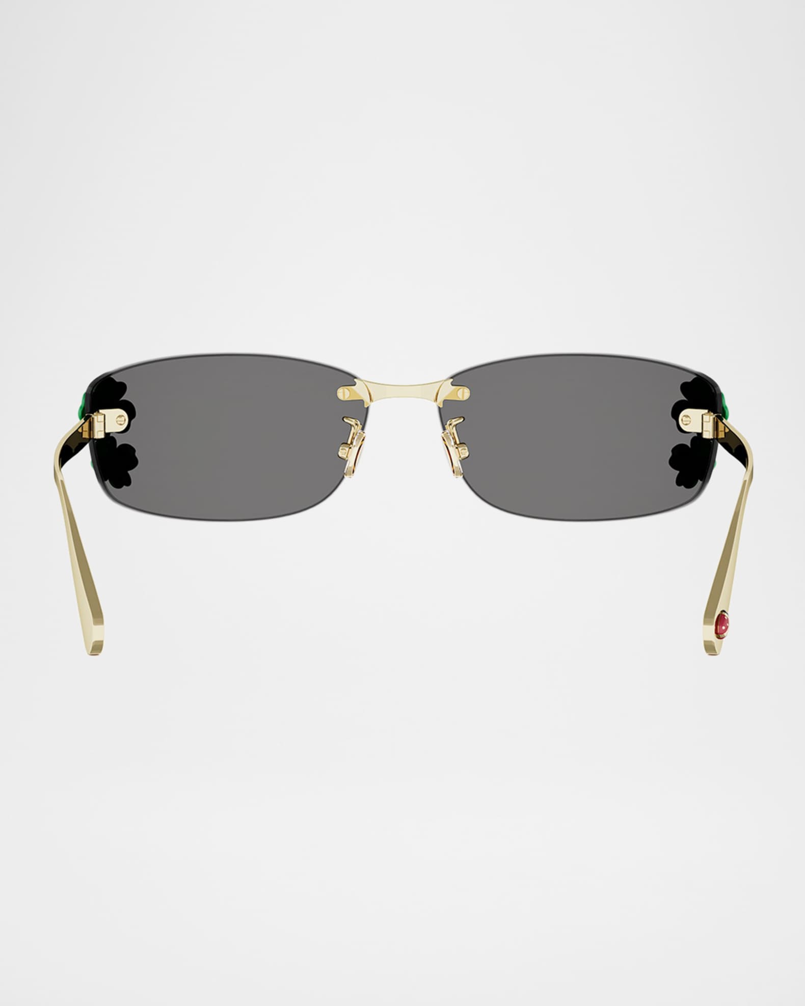 Dior Dior Clover S1U Metal Rectangular Sunglasses | Neiman Marcus