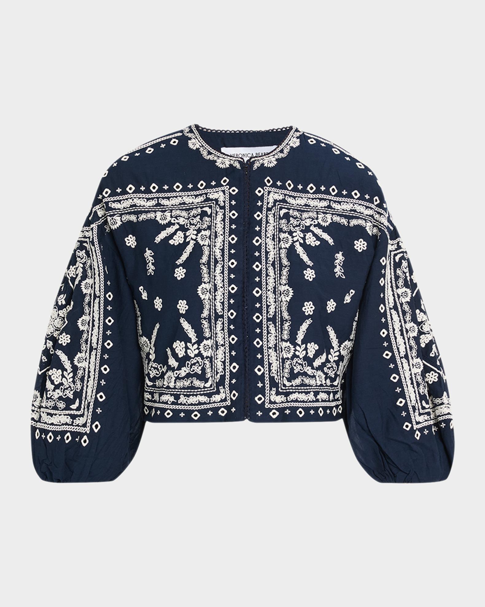 Veronica Beard Drake Embroidered Jacket | Neiman Marcus