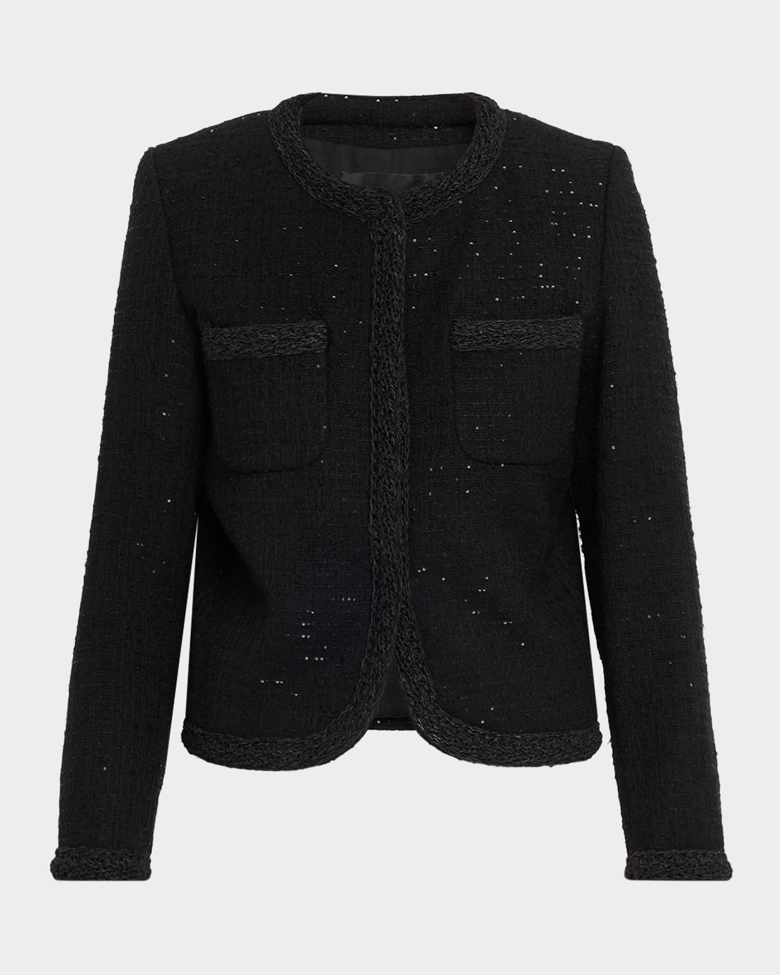 Fabiana Filippi Sequin Tweed Jacket | Neiman Marcus