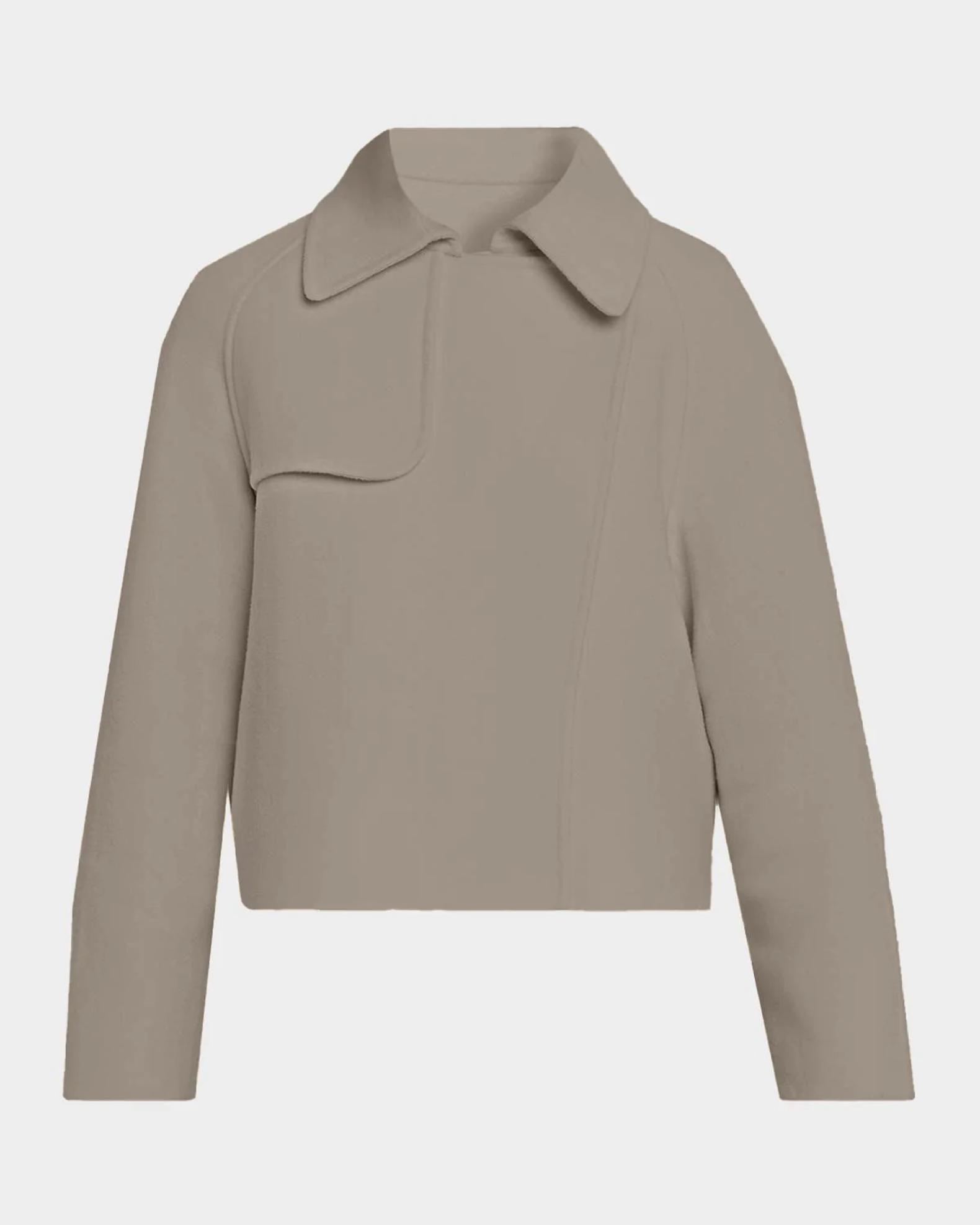 Fabiana Filippi Raglan-Sleeve Wool-Cashmere Jacket | Neiman Marcus