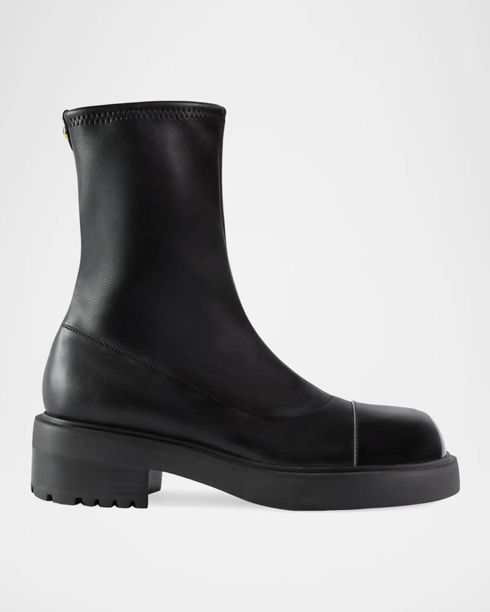 Giuseppe Zanotti Cap Toe Leather Booties | Neiman Marcus