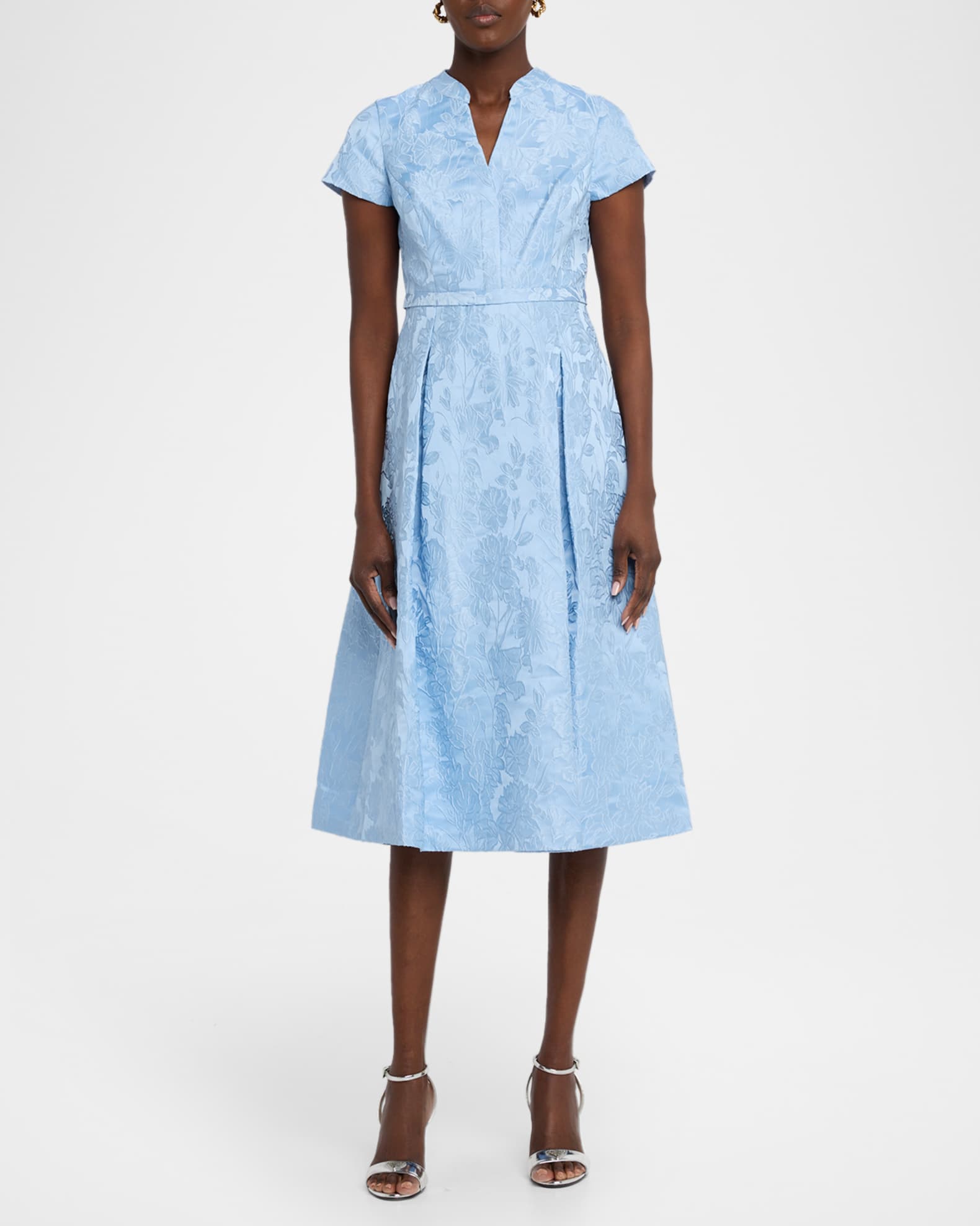 sachin and babi light blue dress Pryce Gown - Glacial Blue