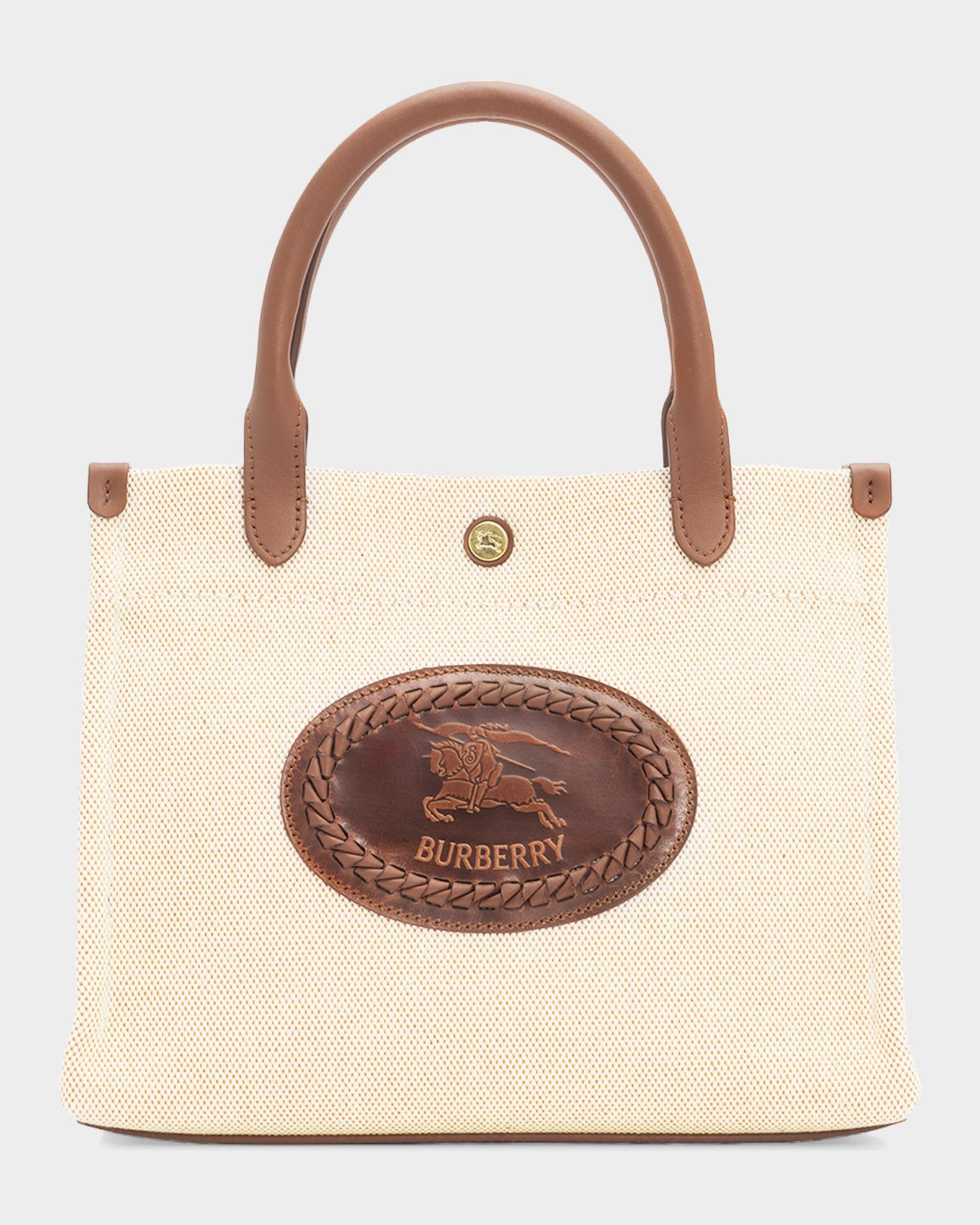 Burberry Clovelly Mini Tote Bag | Neiman Marcus
