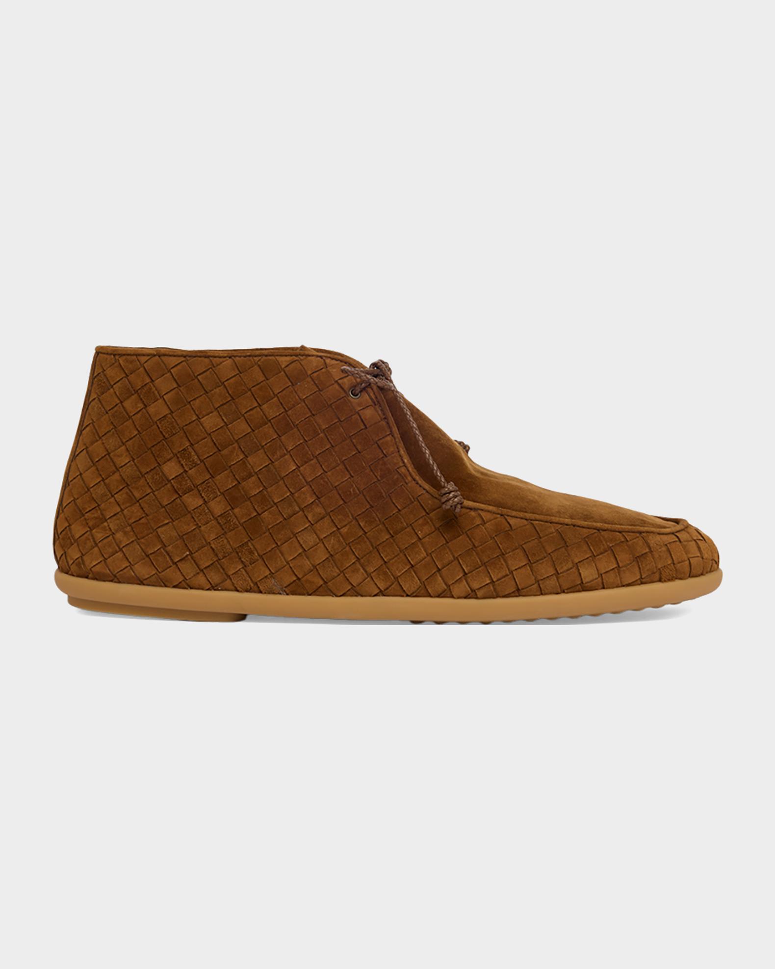 Bottega Veneta Men’s Brown Suede Chukka Lace Up‎ Boot 41.5 US 8.5 Bottega Veneta Suede Chelsea Boots Size 13 – Playground New York main image 4