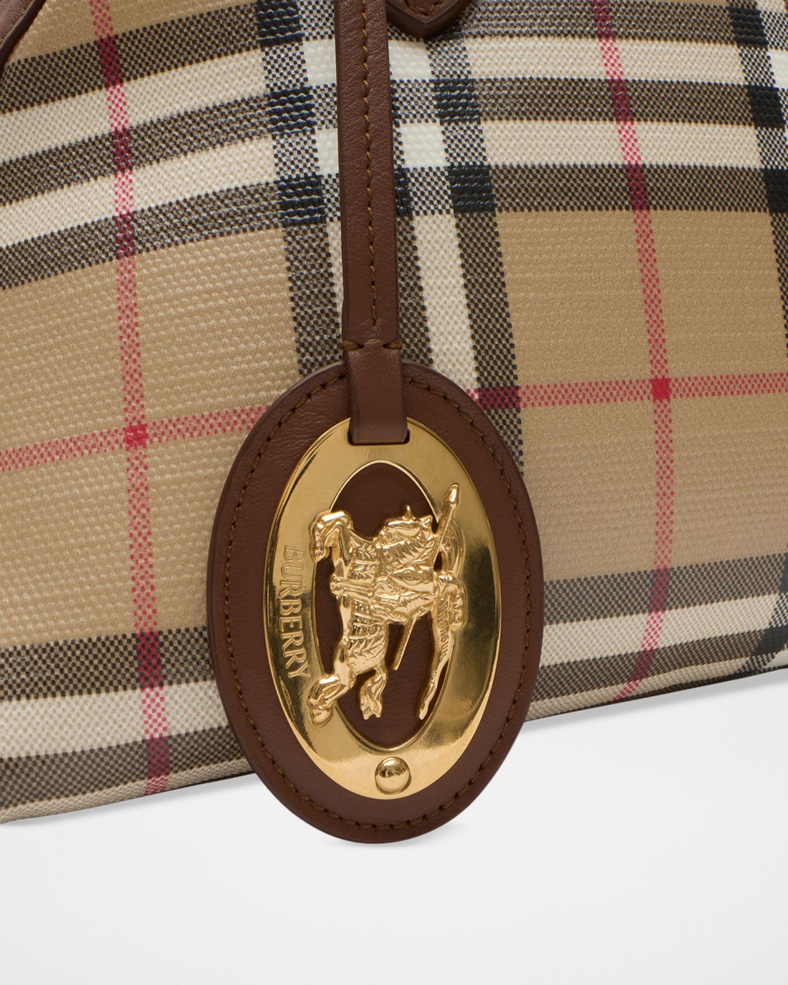 Burberry Primrose Small Check Top Handle Bag | Neiman Marcus