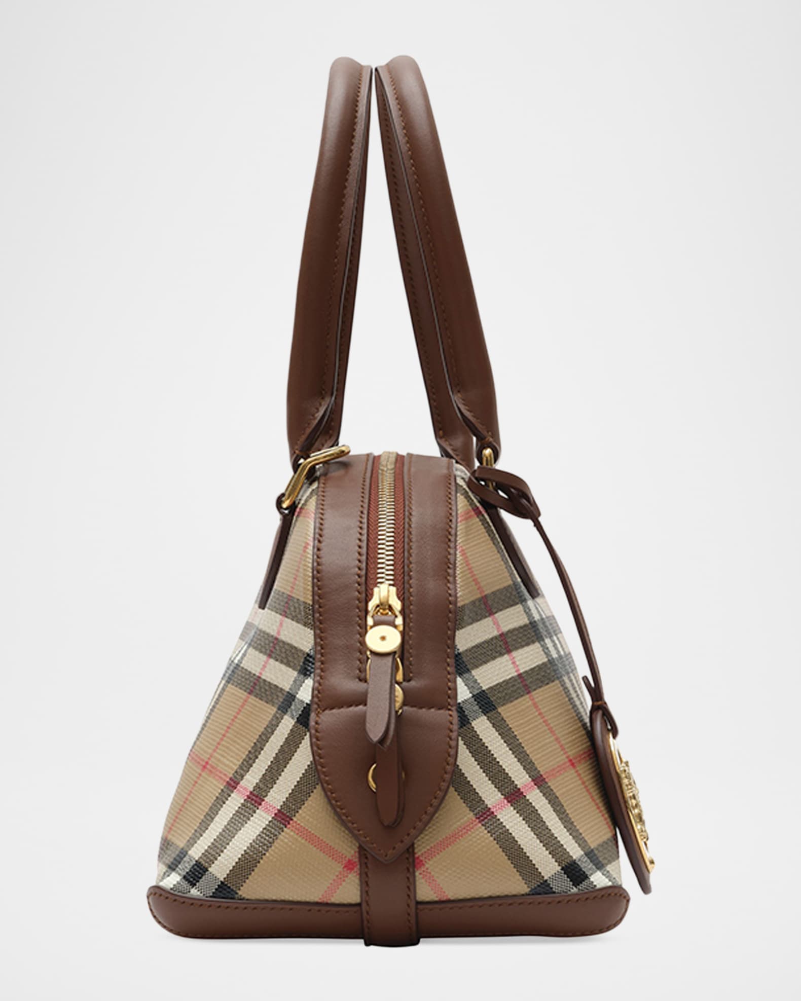 Burberry Primrose Small Check Top Handle Bag | Neiman Marcus