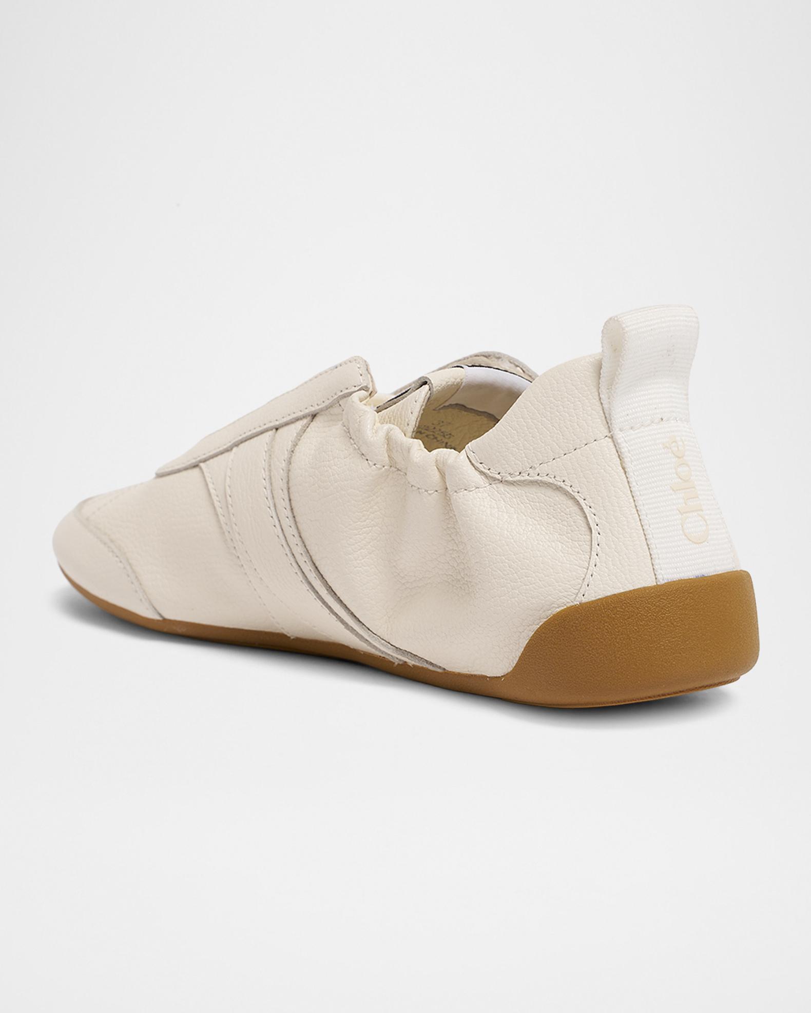 Chloe Kick Leather Low-Top Sneakers | Neiman Marcus