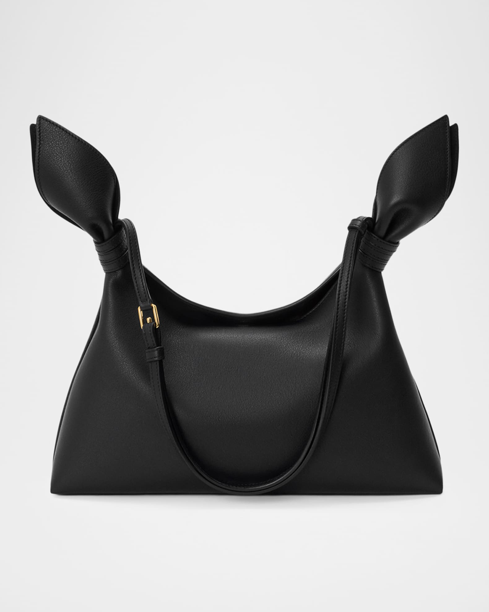 Loewe Scarf Medium Knotted Leather Shoulder Bag | Neiman Marcus