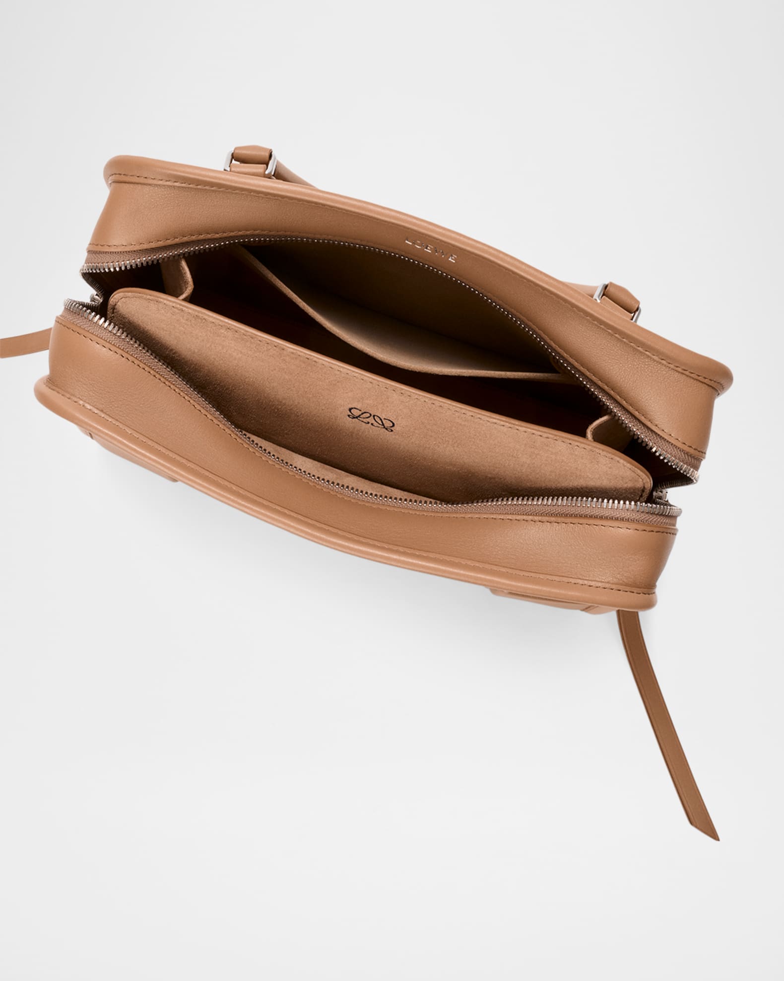 Loewe Amazona 180 Medium Leather Top-Handle Bag | Neiman Marcus