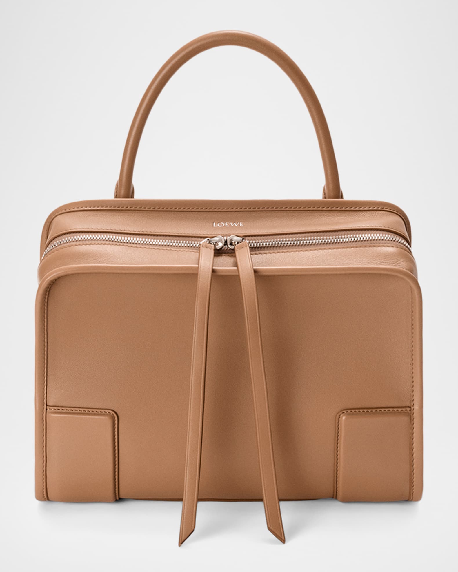 Loewe Amazona 180 Medium Leather Top-Handle Bag | Neiman Marcus
