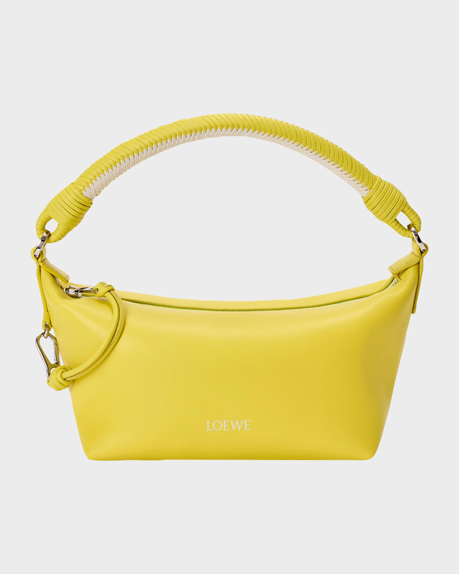 LOEWE Cala Mini Lambskin Leather Top-Handle Bag | Neiman Marcus