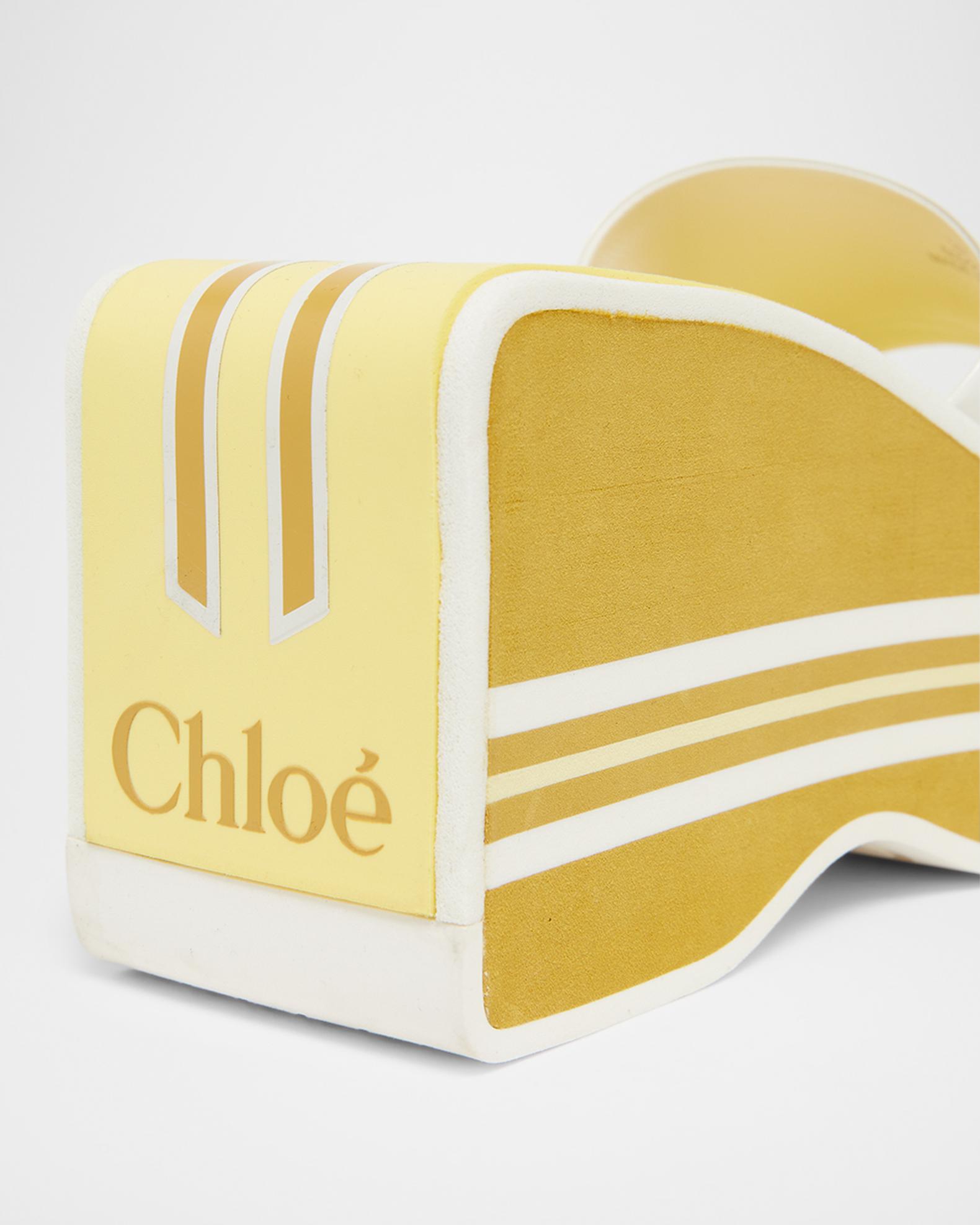 Chloé 90mm Swimming Cool Patent Leather Platform Mules | Neiman Marcus
