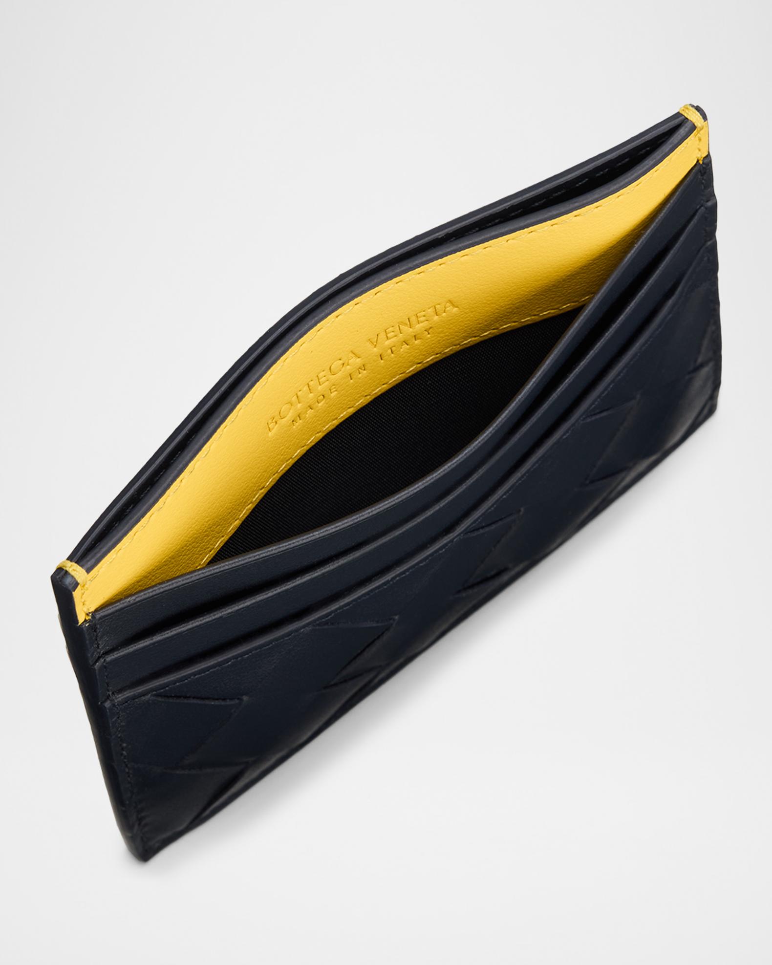 Bottega Veneta Men's Colorblock Leather Card Holder | Neiman Marcus