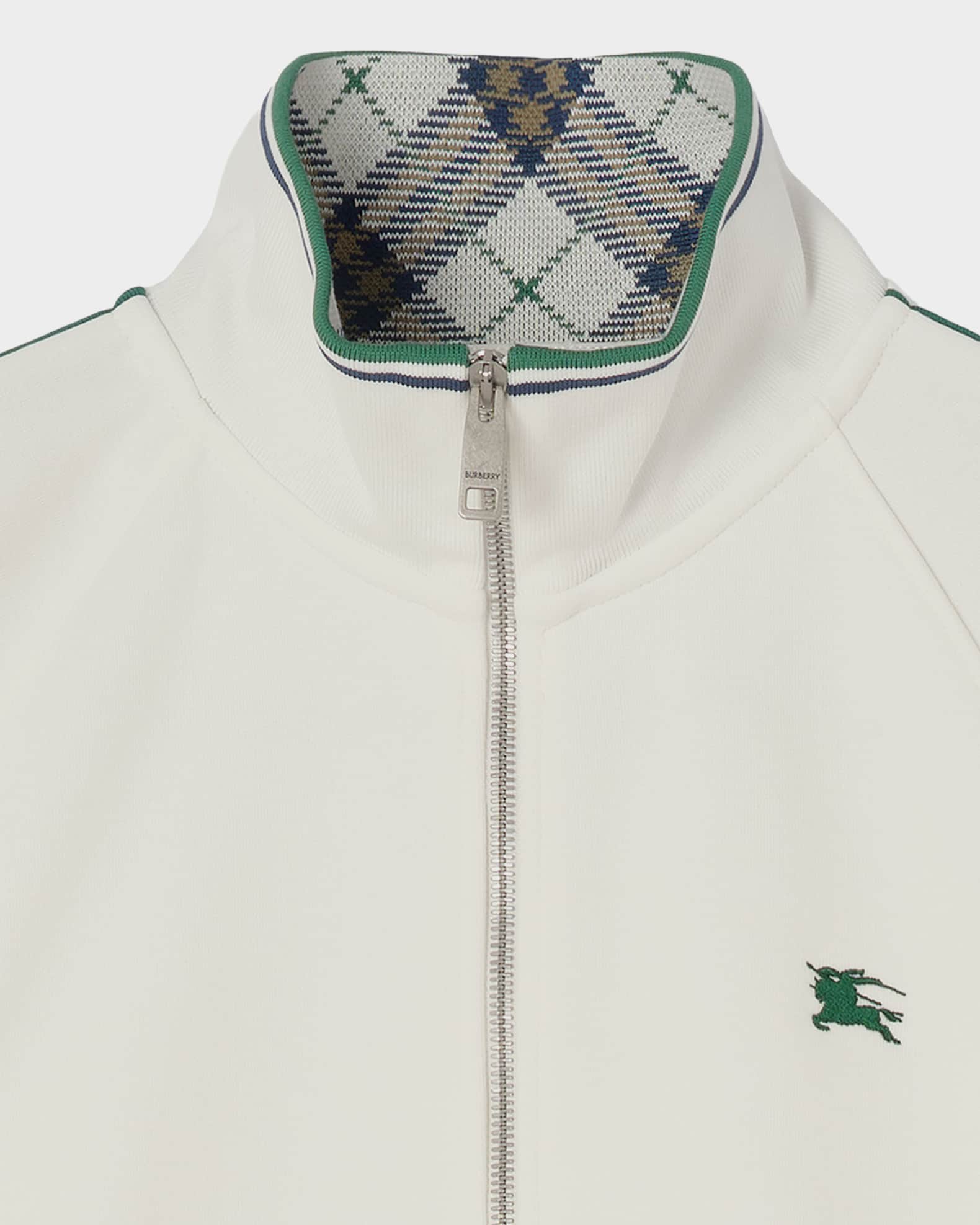 Burberry Men's Torric Check-Taped Jersey Jacket | Neiman Marcus