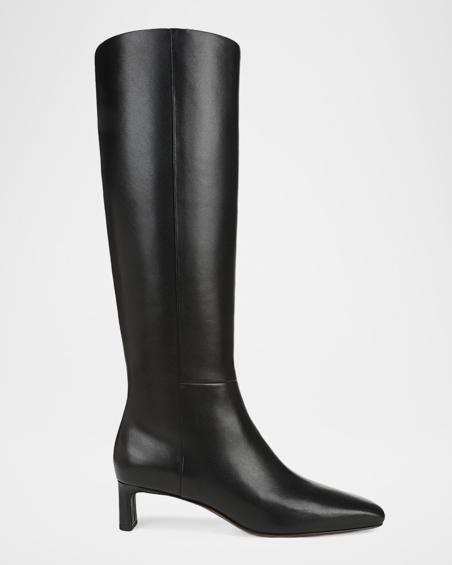 Vince Lilith Tall 45mm Leather Knee-High Boots | Neiman Marcus