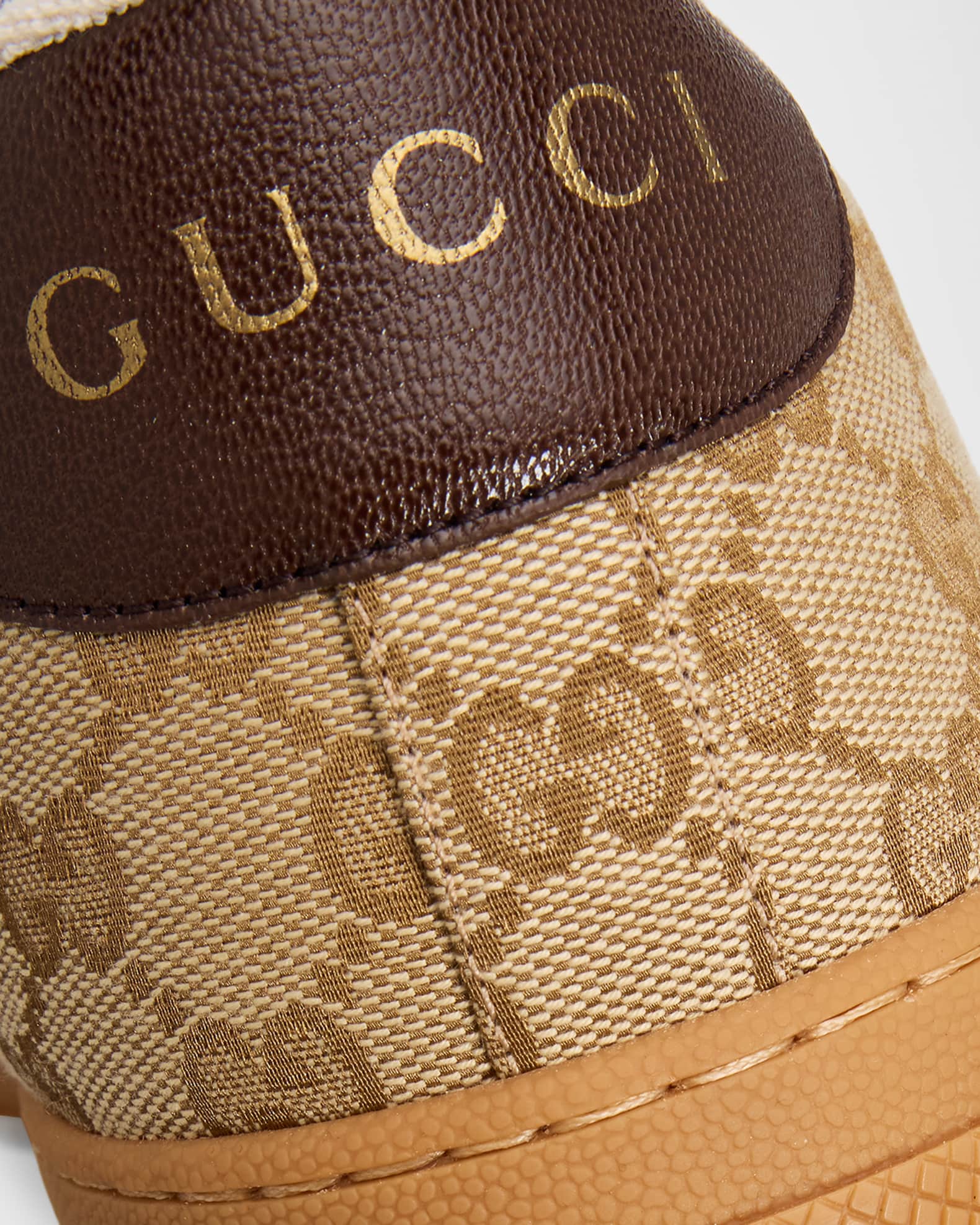 ちーうー Gucci Men's Screener Low-Top Sneakers | Neiman Marcus