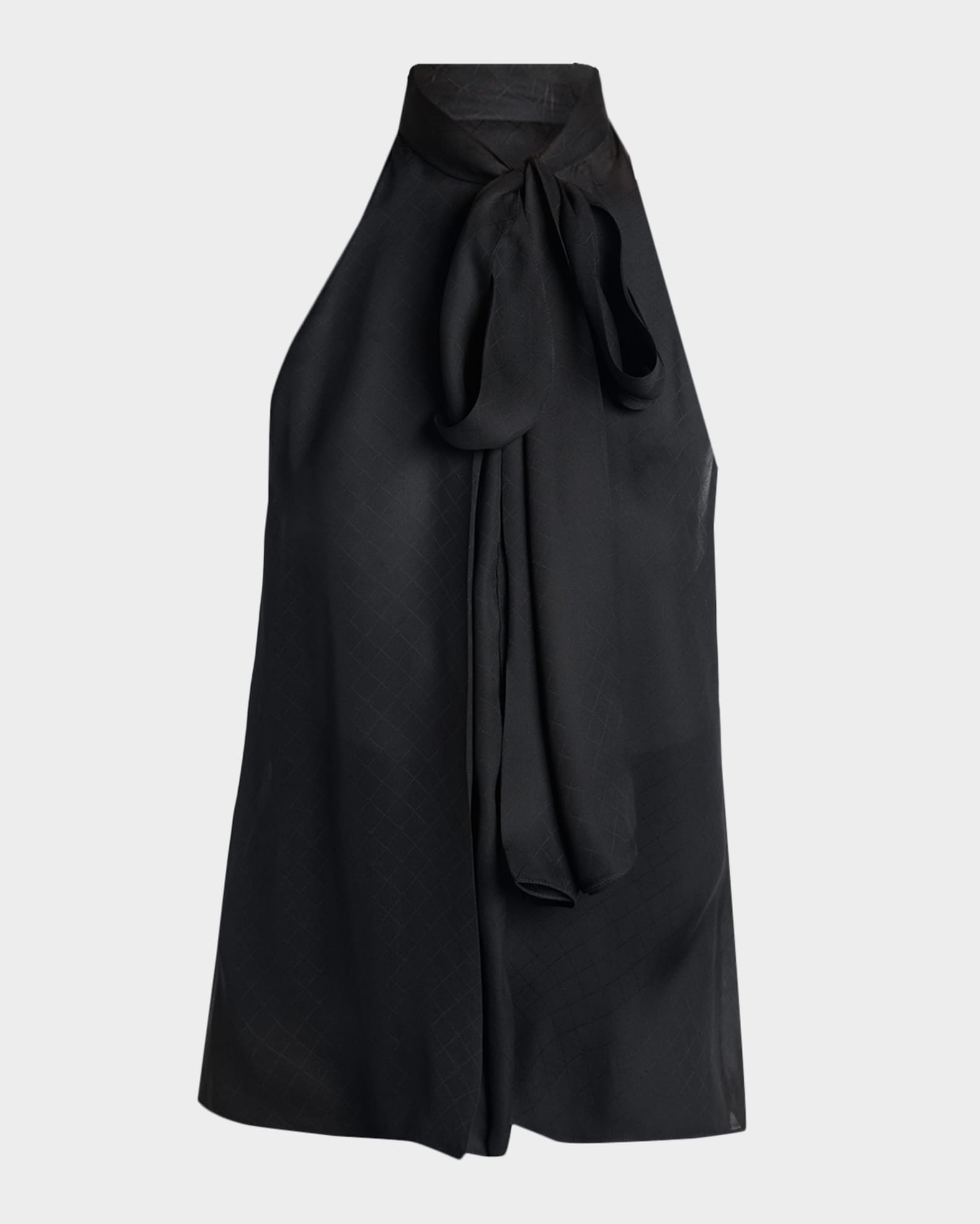 TOM FORD Sheer Silk Halter Top | Neiman Marcus