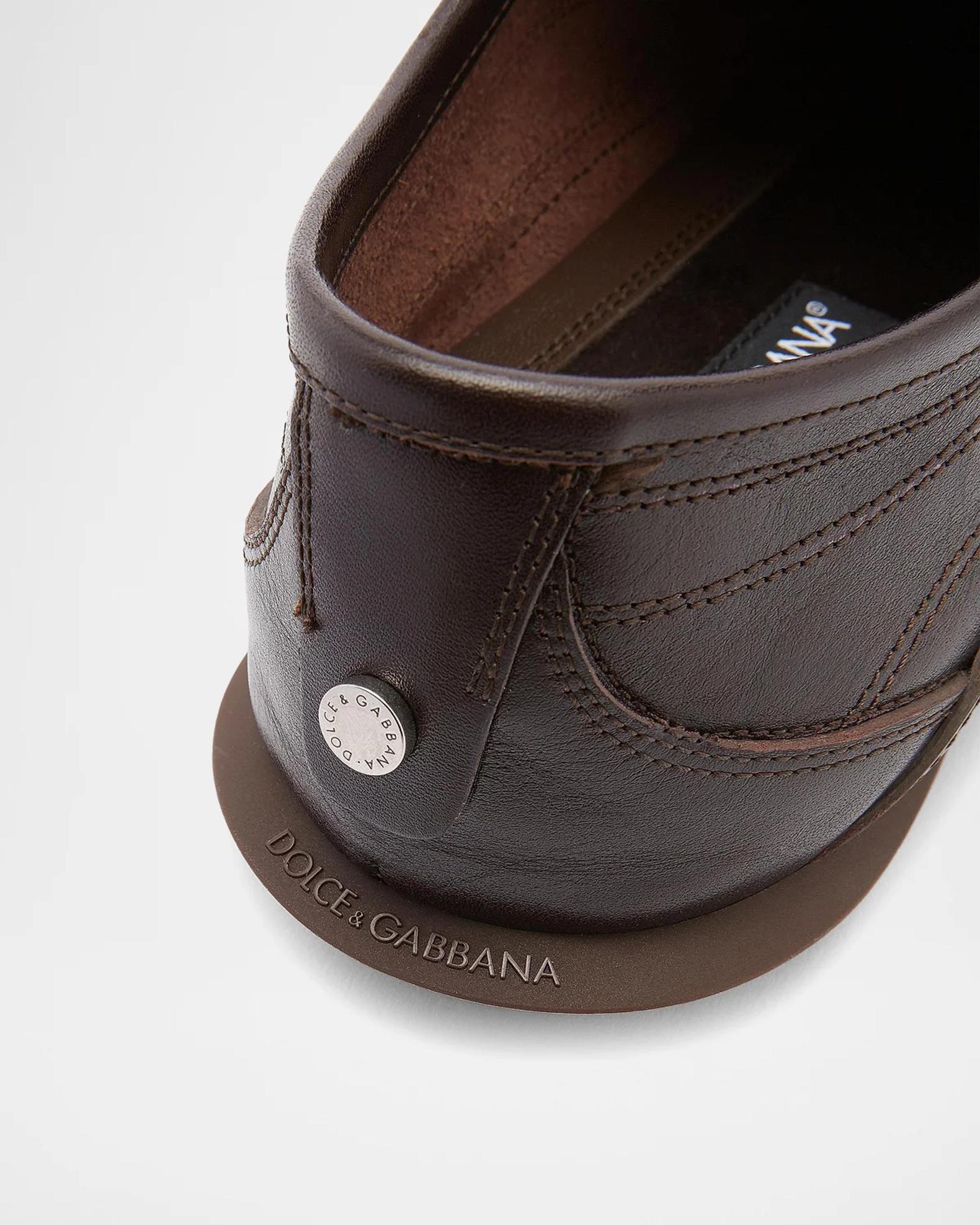Dolce&Gabbana Men's Lipari Leather T-Toe Low-Top Sneakers | Neiman