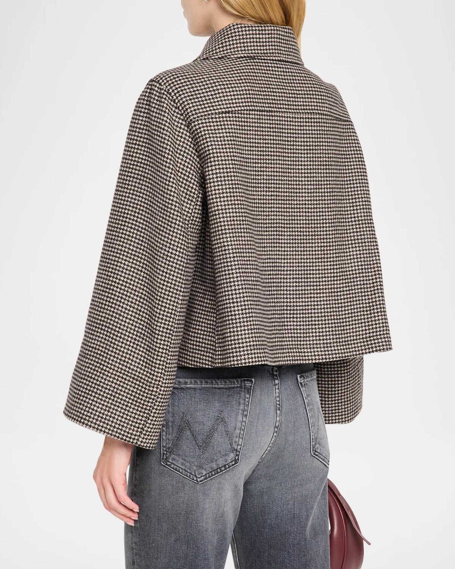 FRAME The Wool Mini Swing Jacket | Neiman Marcus