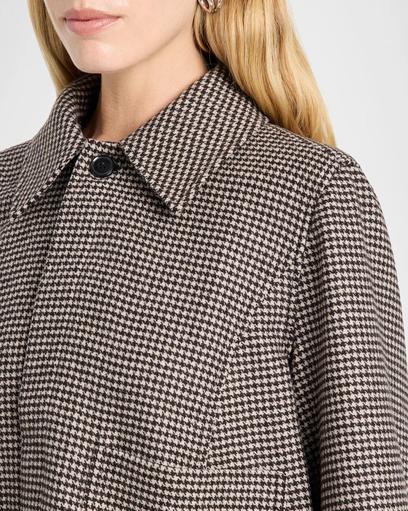 FRAME The Wool Mini Swing Jacket | Neiman Marcus