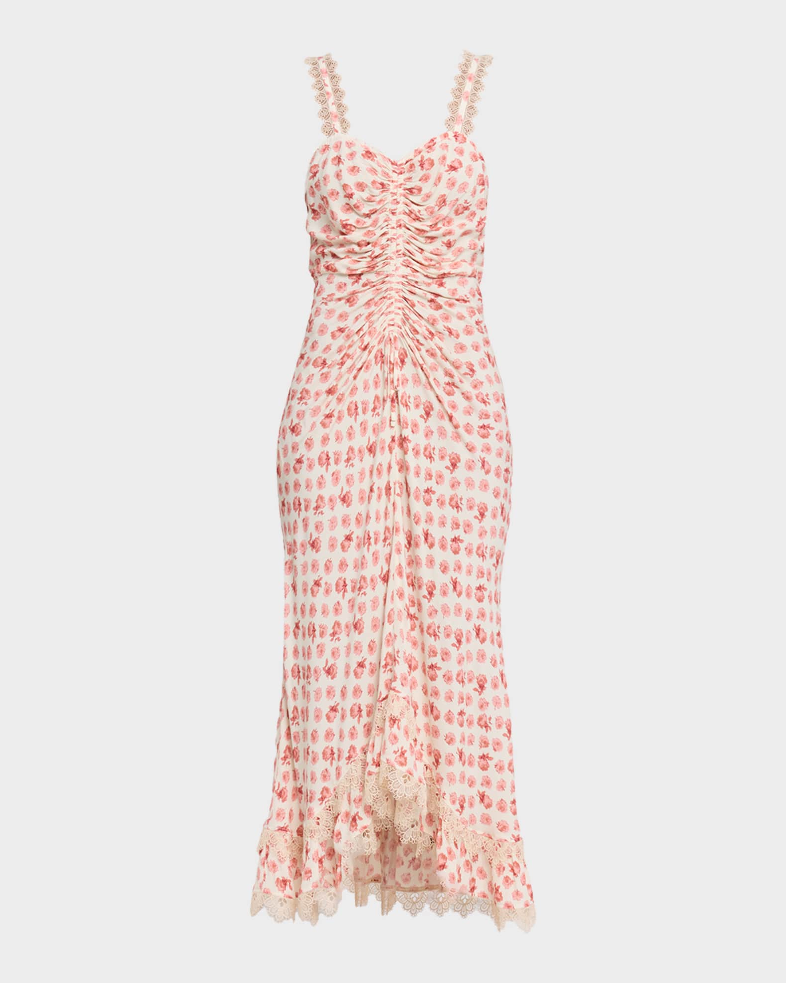 cinq a sept lace dress Cinq  Sept Lana Lace Midi Dress