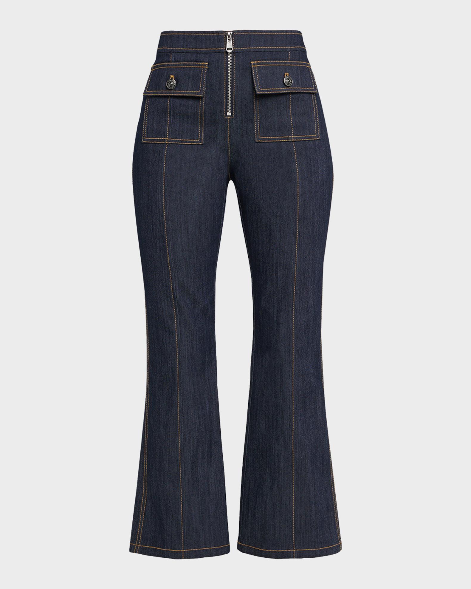 Cinq à Sept Azure Skinny Flare Jeans | Neiman Marcus