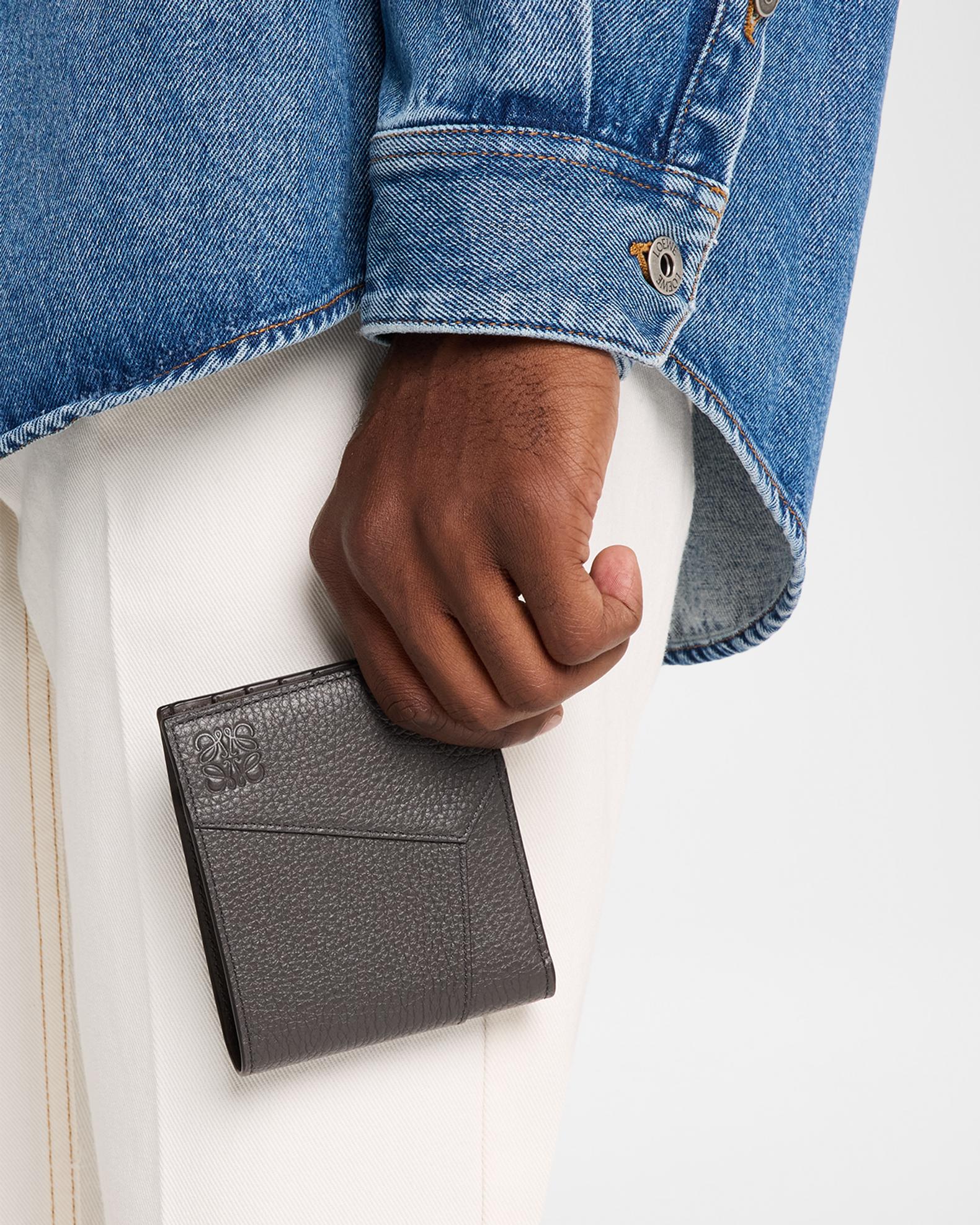 LOEWE Men's Puzzle Leather Bi-Fold Wallet | Neiman Marcus