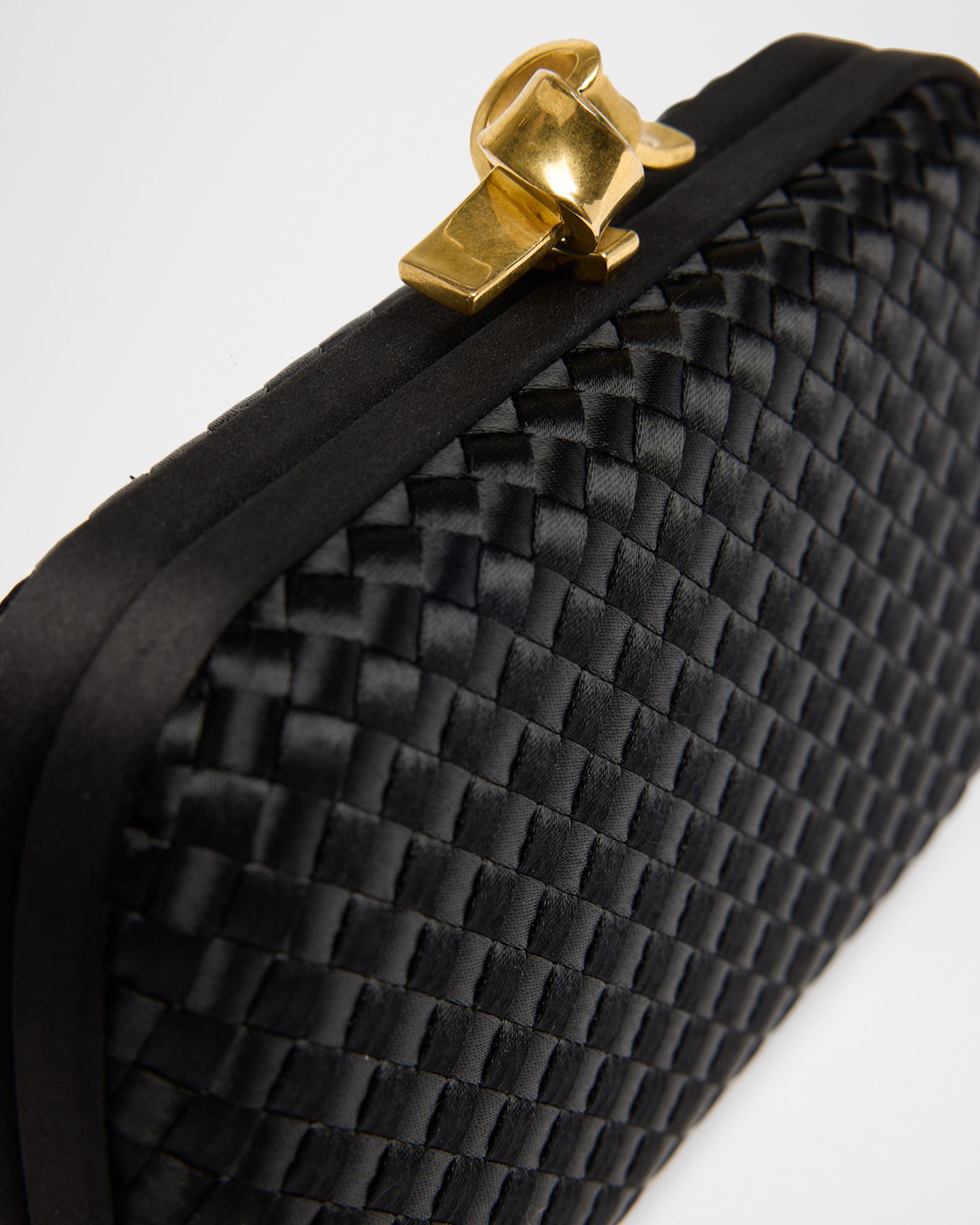 Bottega Veneta Intrecciato Knot Clutch Bag | Neiman Marcus