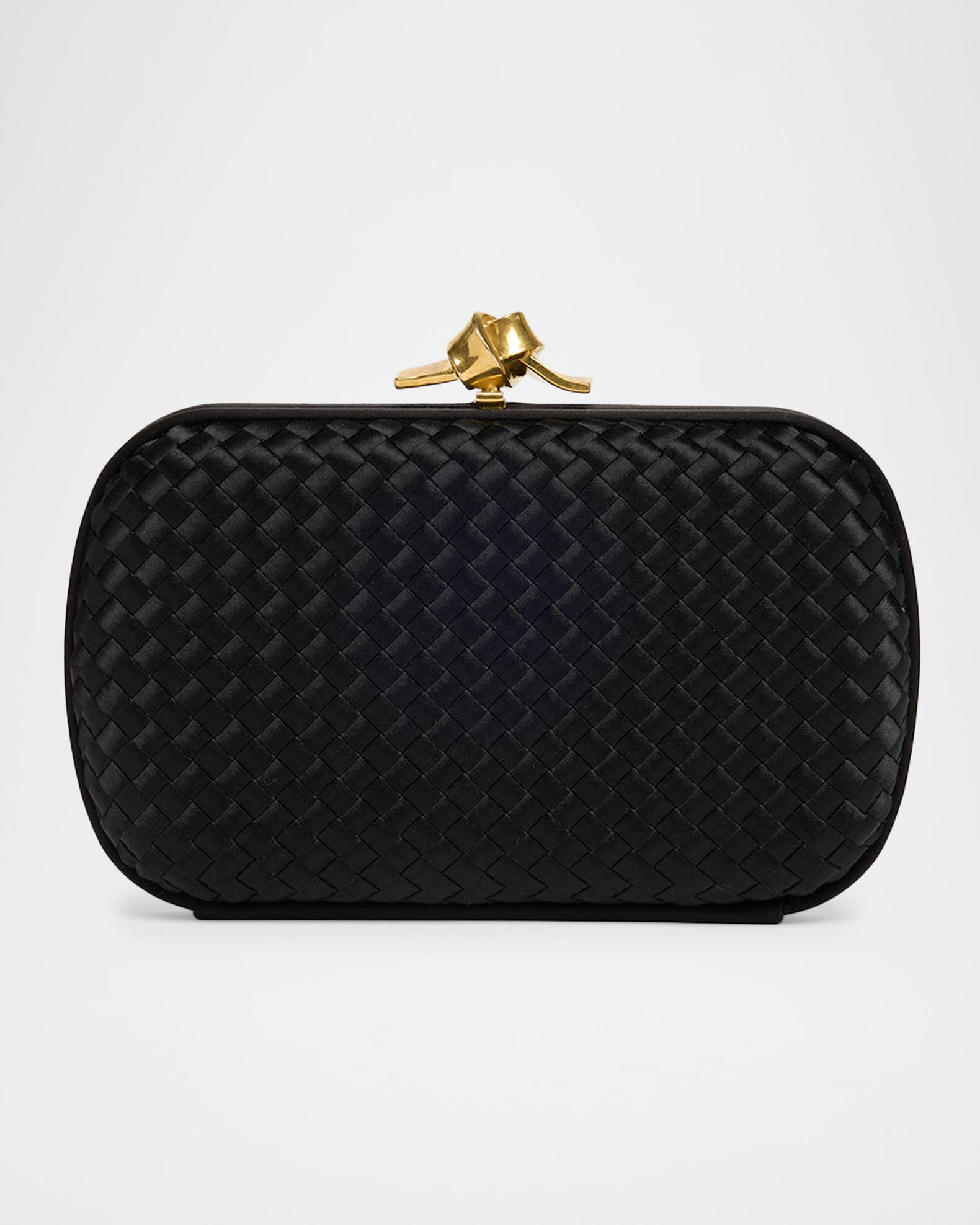Bottega Veneta Intrecciato Knot Clutch Bag | Neiman Marcus display picture 3