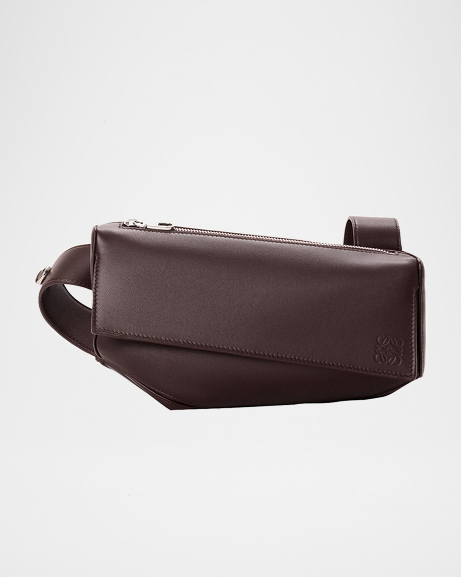 LOEWE Men's Puzzle Featherlight Leather Crossbody Bag | Neiman Marcus