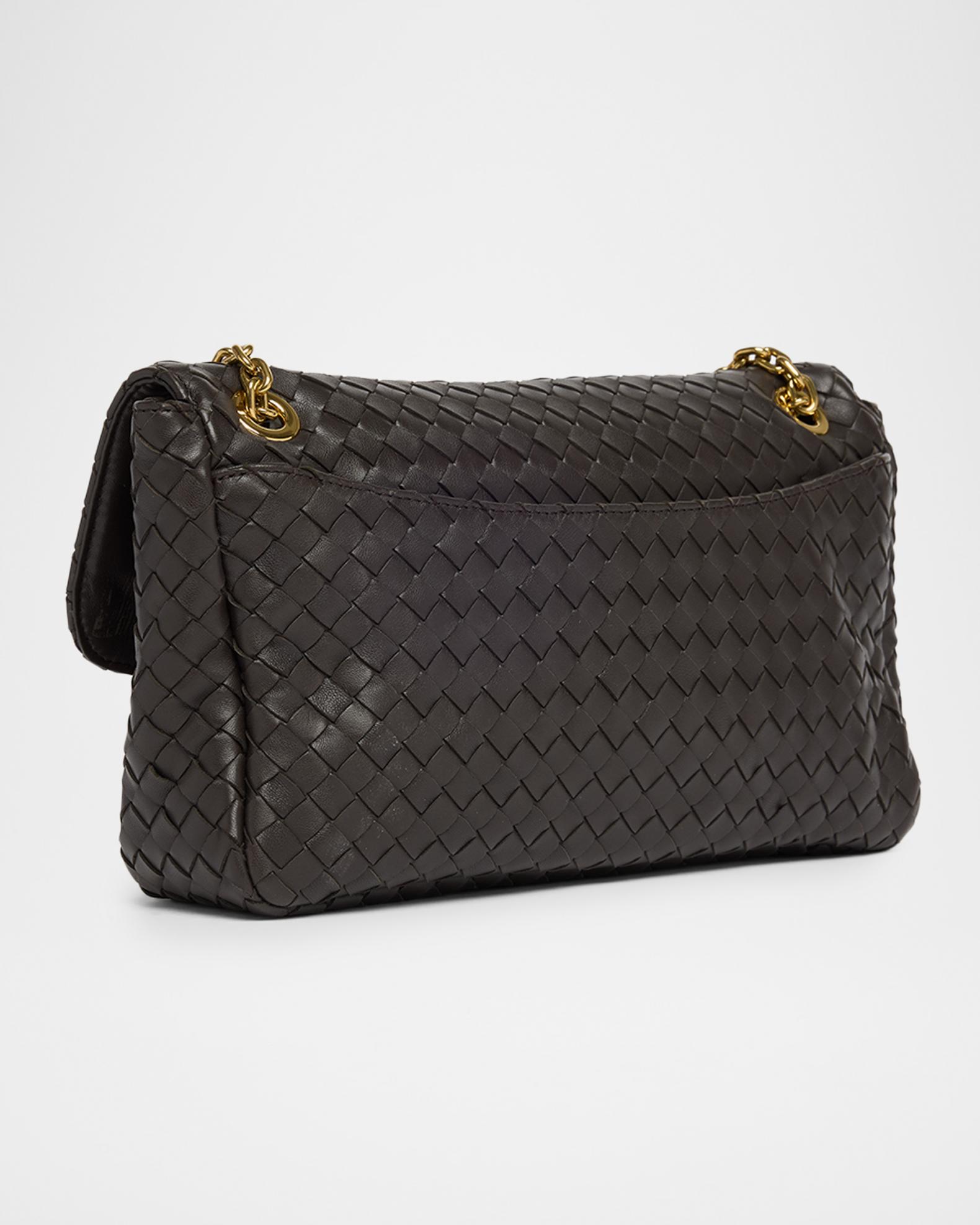 Bottega Veneta Madison Intrecciato Leather Shoulder Bag | Neiman