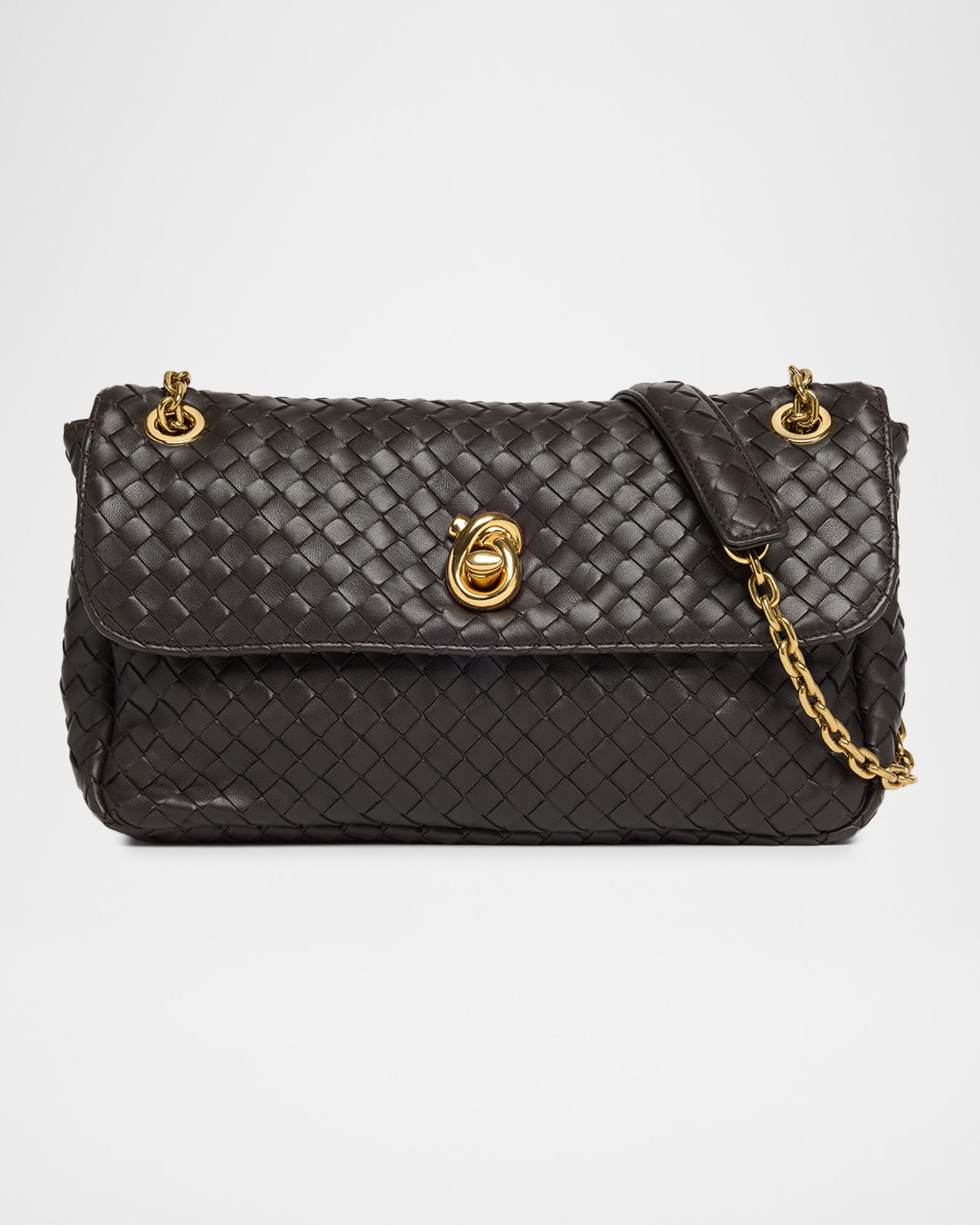 Bottega Veneta Madison Intrecciato Leather Shoulder Bag | Neiman