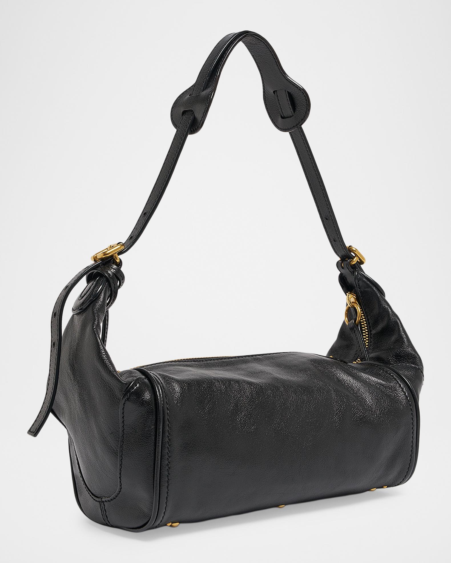 モモ様　Chloé ブラック ナイロン ショルダーバッグ Chloe Paddington Grained Leather Crossbody Bag | Neiman Marcus