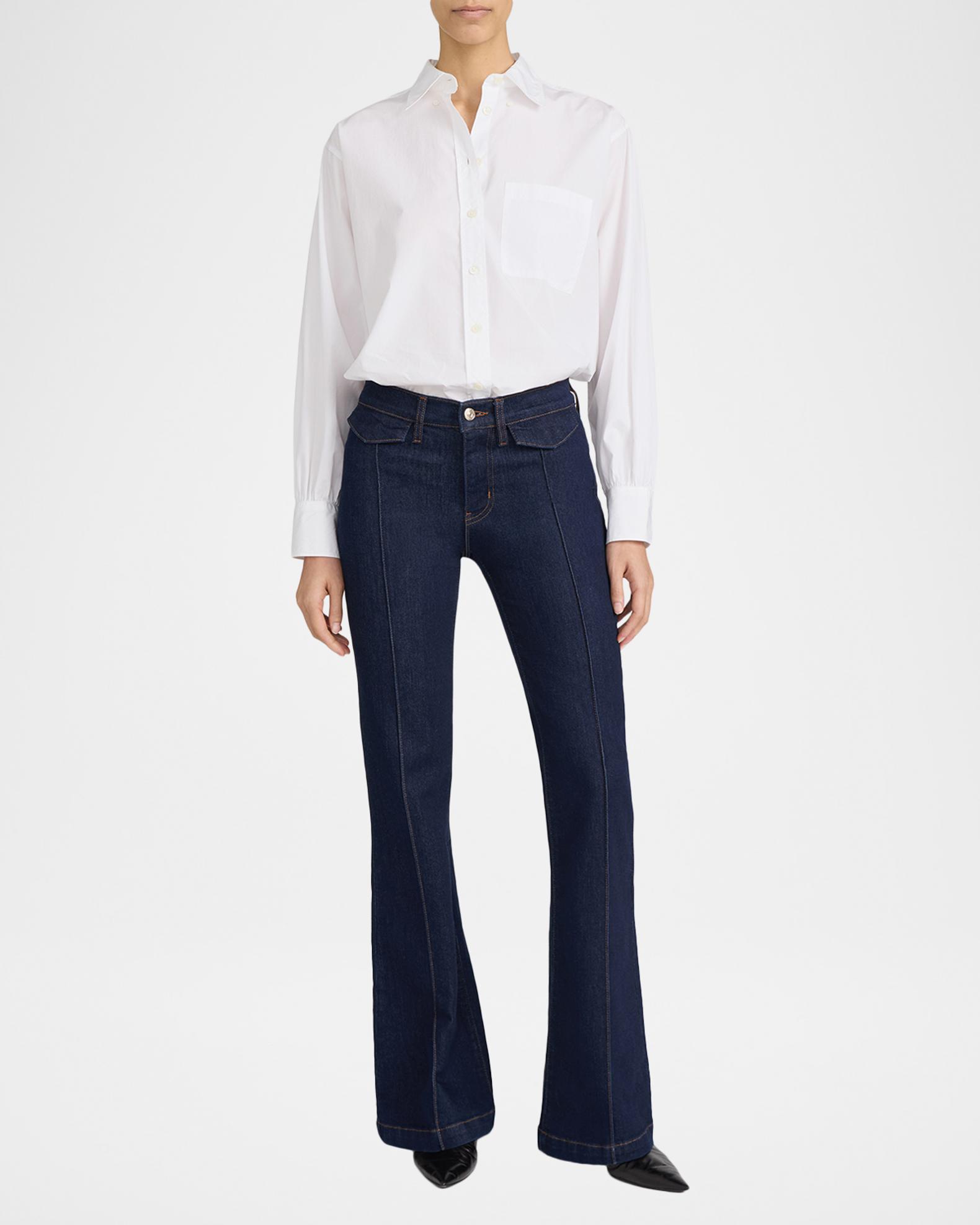 FRAME The Icon Trouser Jeans | Neiman Marcus