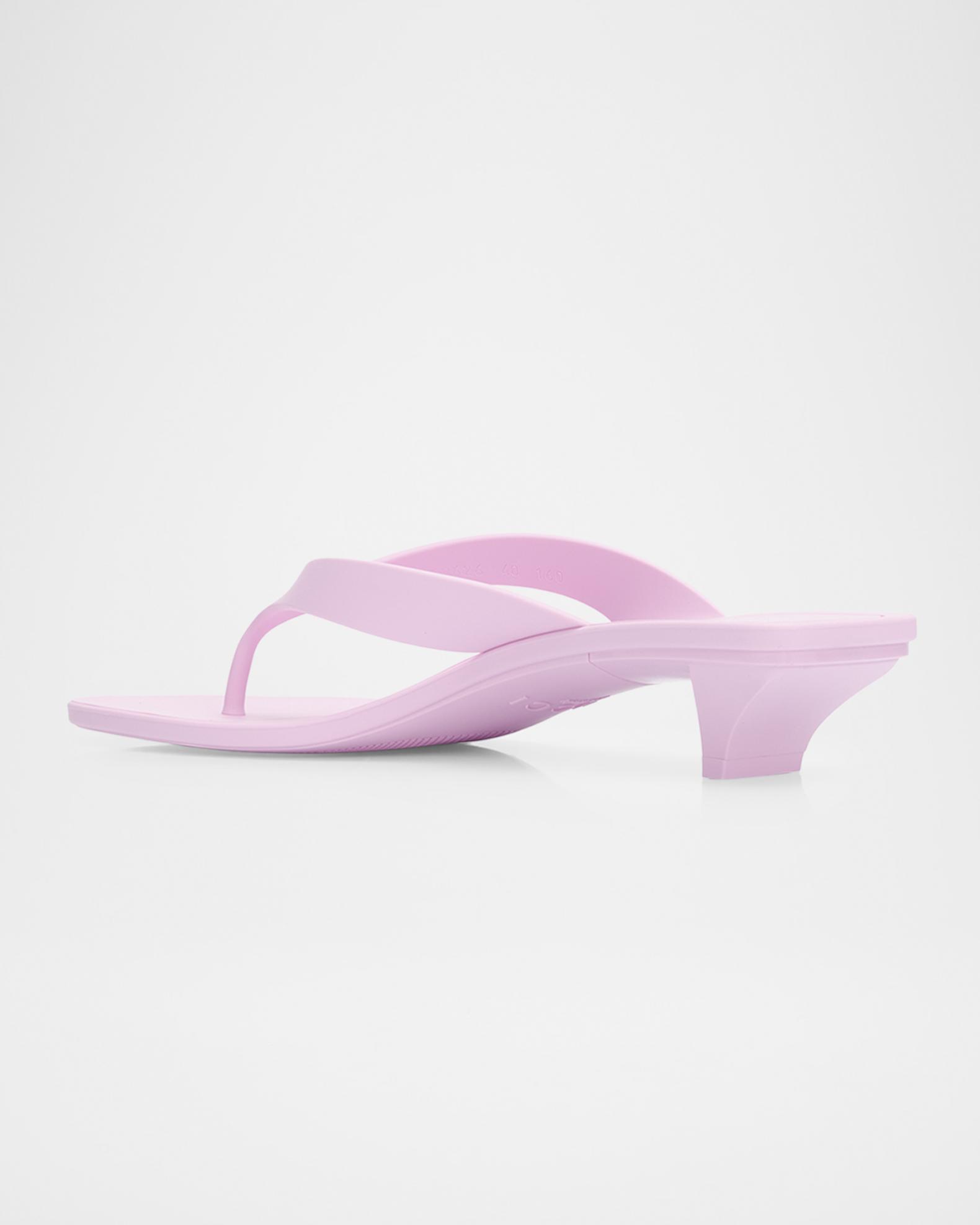 Gucci 35mm Vittoria Rubber Thong Sandals | Neiman Marcus