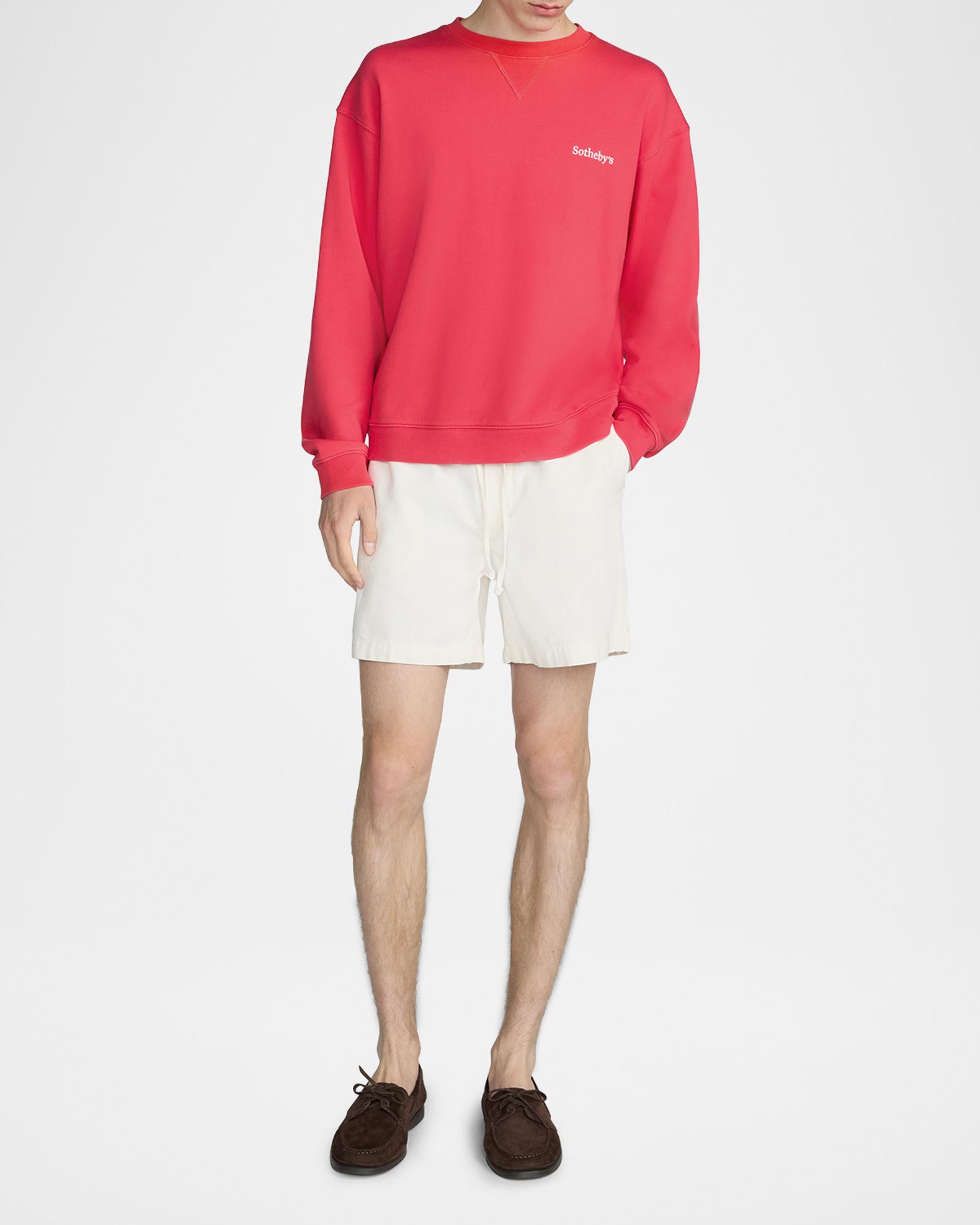 FRAME FRAME x Sotheby's Cotton Crewneck Sweatshirt | Neiman Marcus