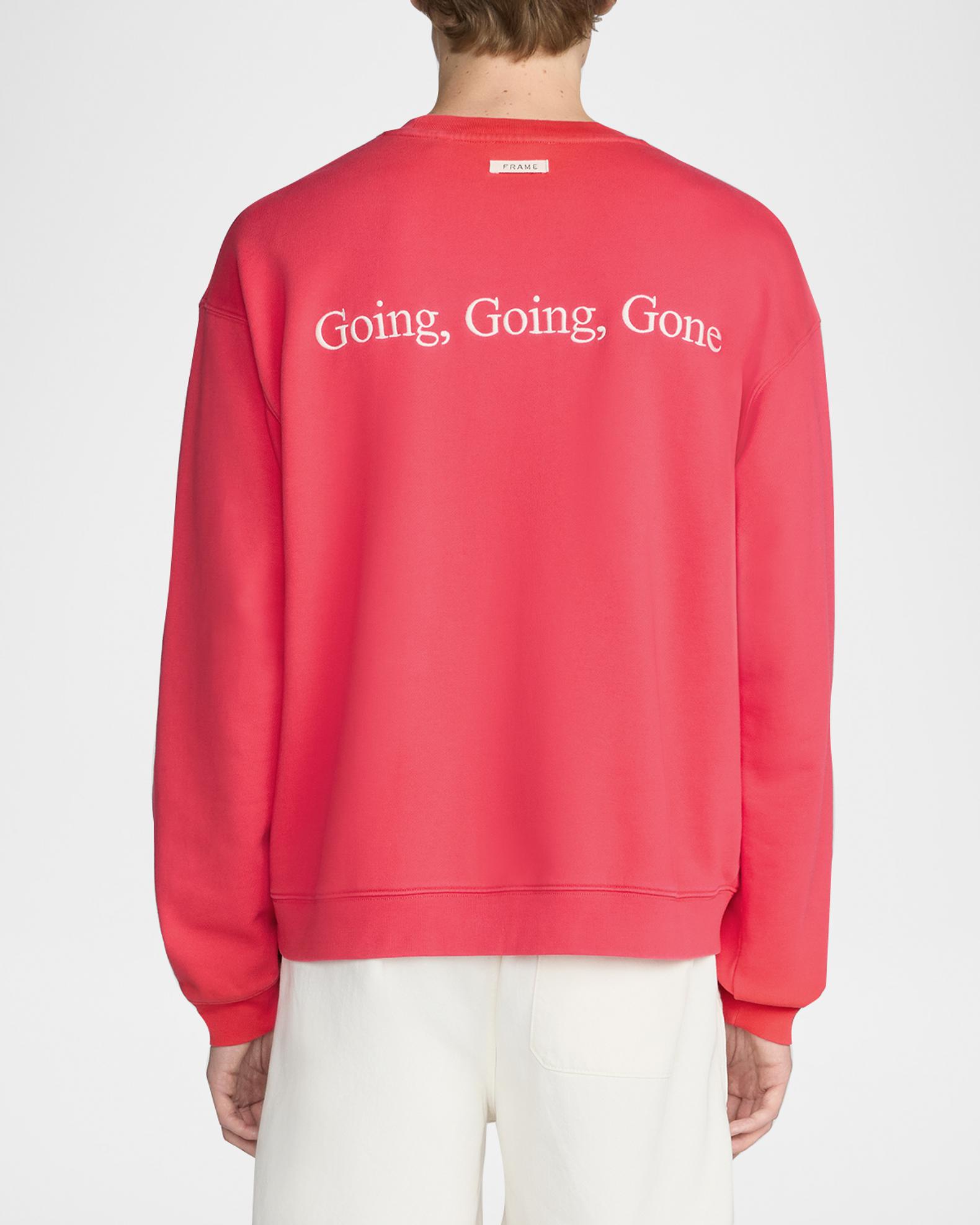 FRAME FRAME x Sotheby's Cotton Crewneck Sweatshirt | Neiman Marcus