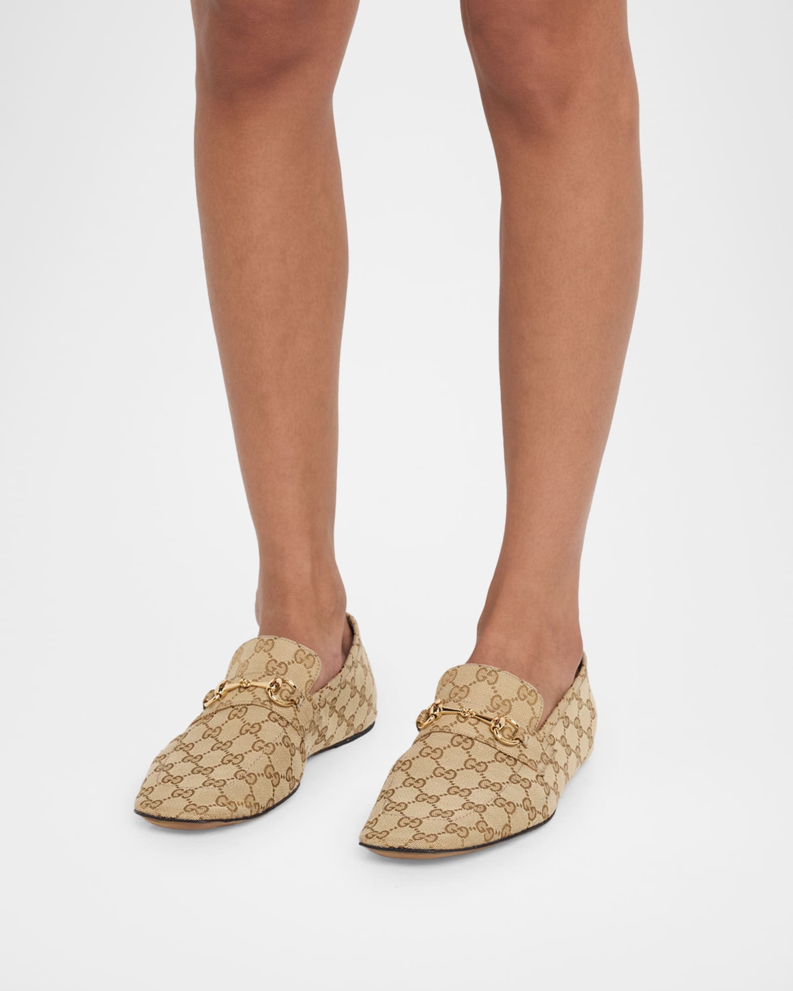 Gucci Ragazzo GG Monogram Canvas Loafer | Neiman Marcus